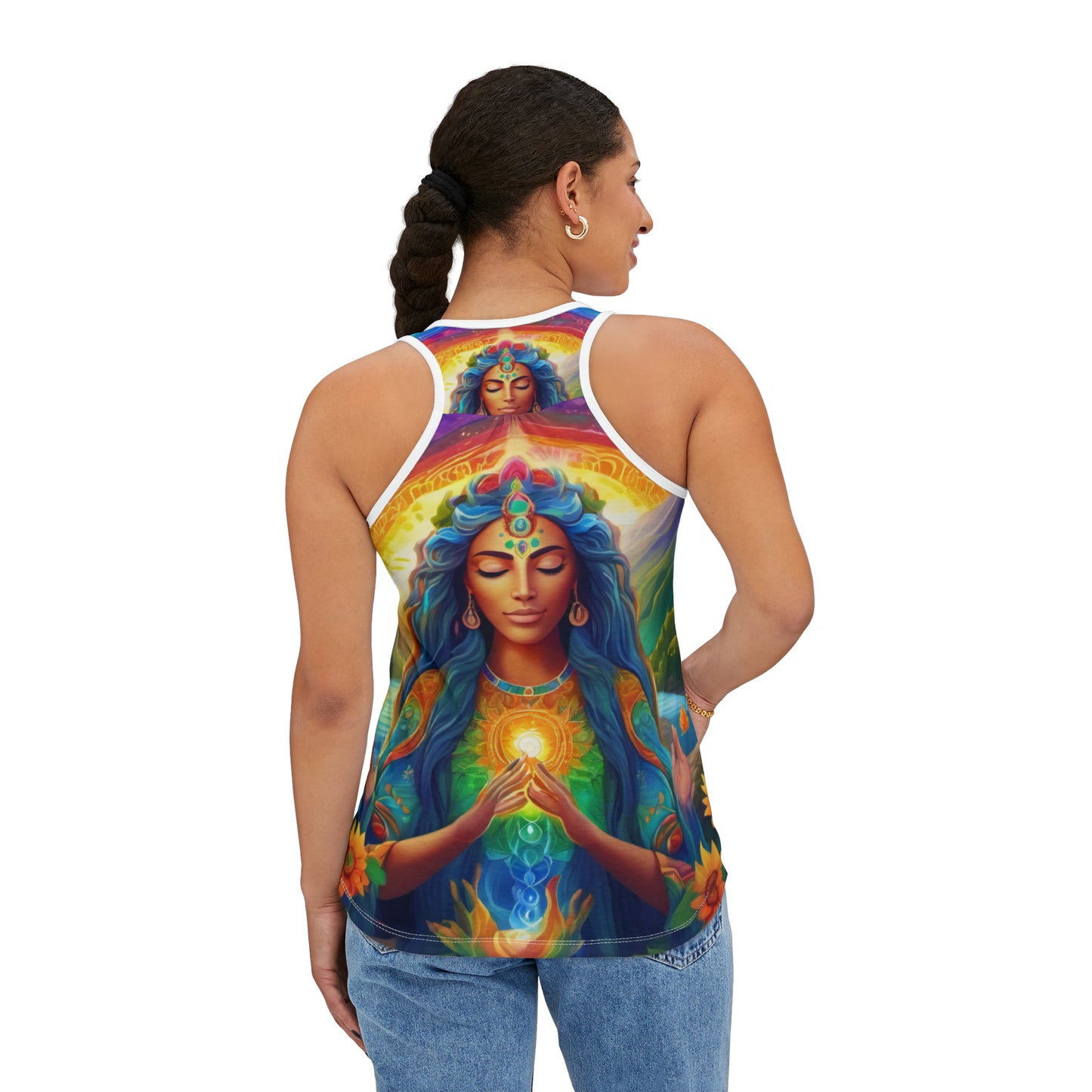 Be Light Goddess - Gratitude - Women's Tank Top (all over print)