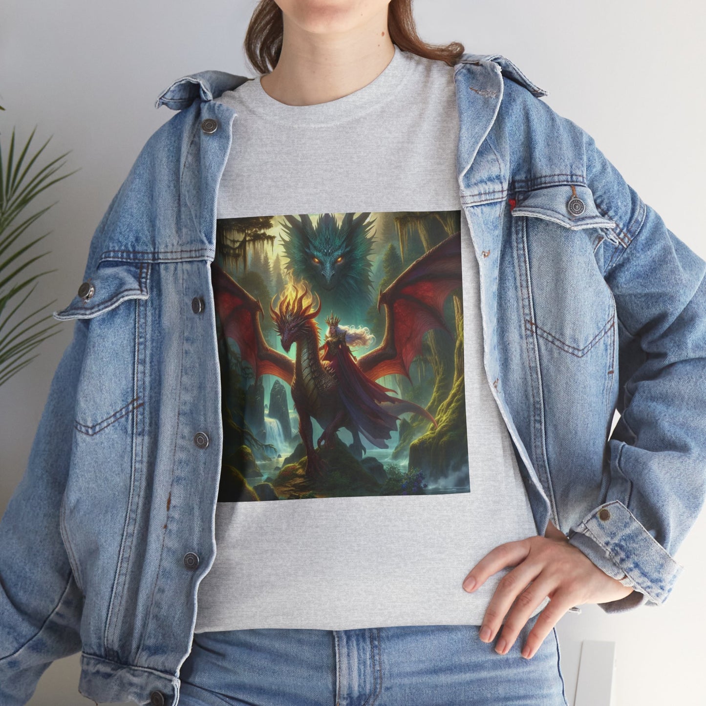 Queen of the Dragons - Ethically Harvested Cotton Tee