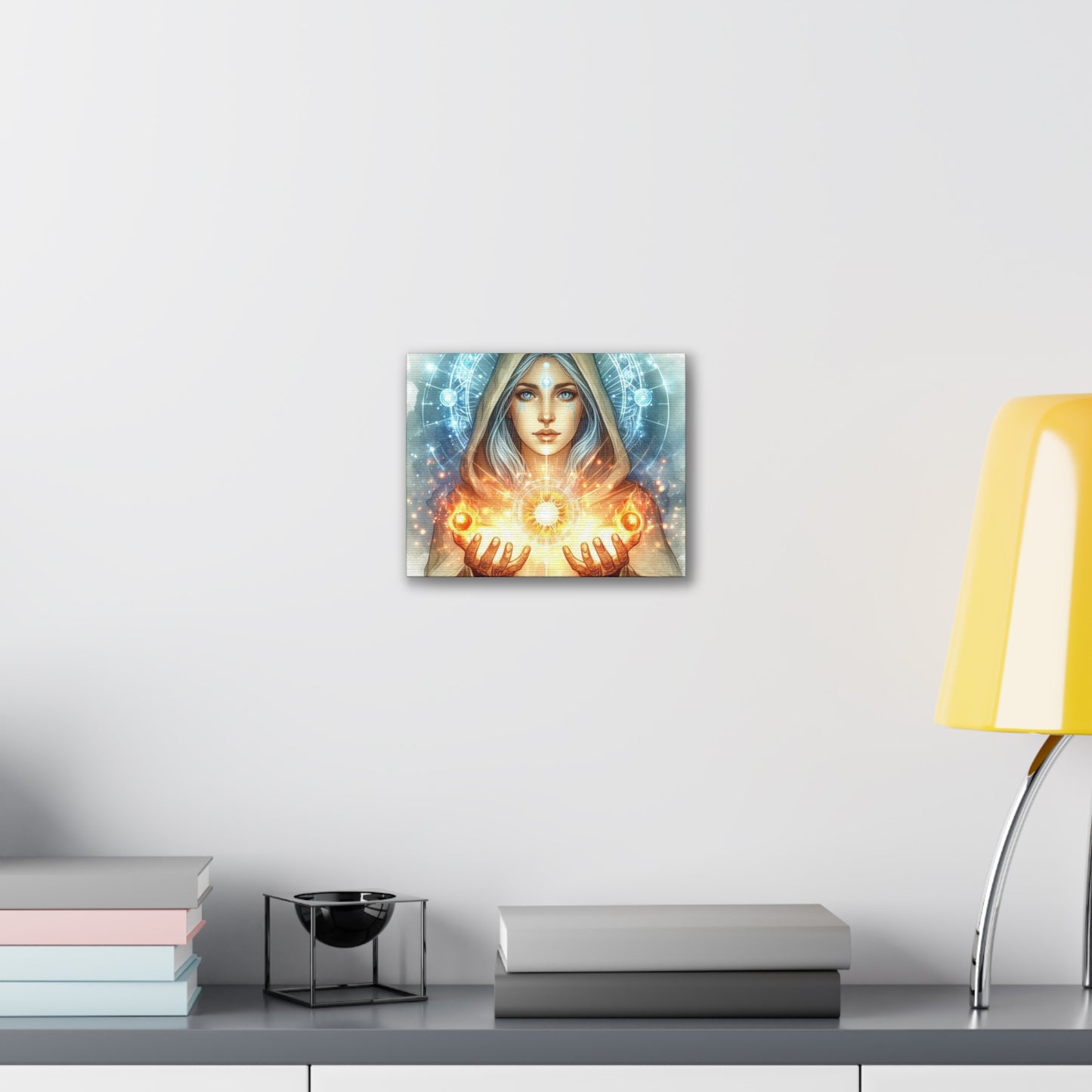 Pleiadian Goddess of Healing - Canvas Stretched, 0.75"