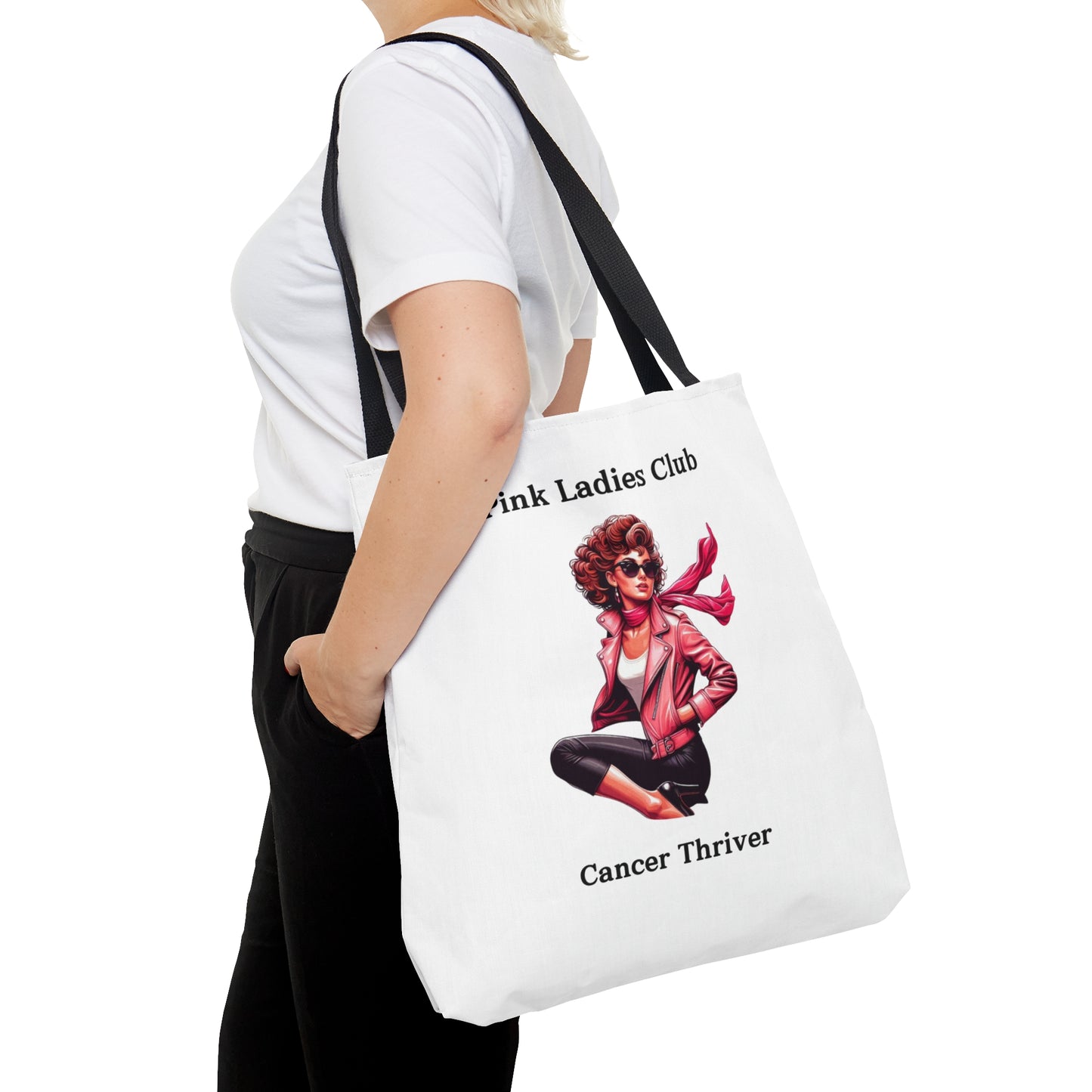 Pink Ladies Club - Cancer Thriver #2 - REIKI-Infused Tote Bag