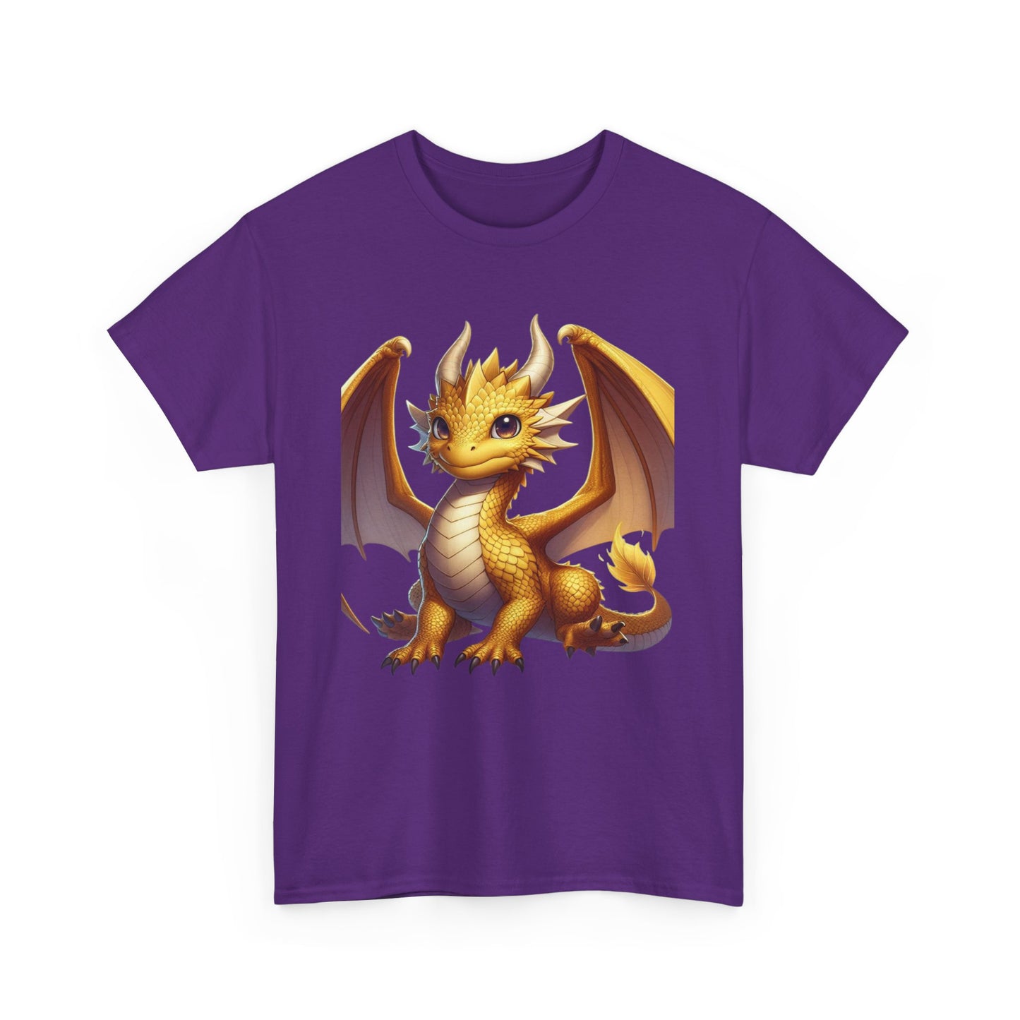 Golden Baby Dragon - Ethically Harvested Cotton Tee