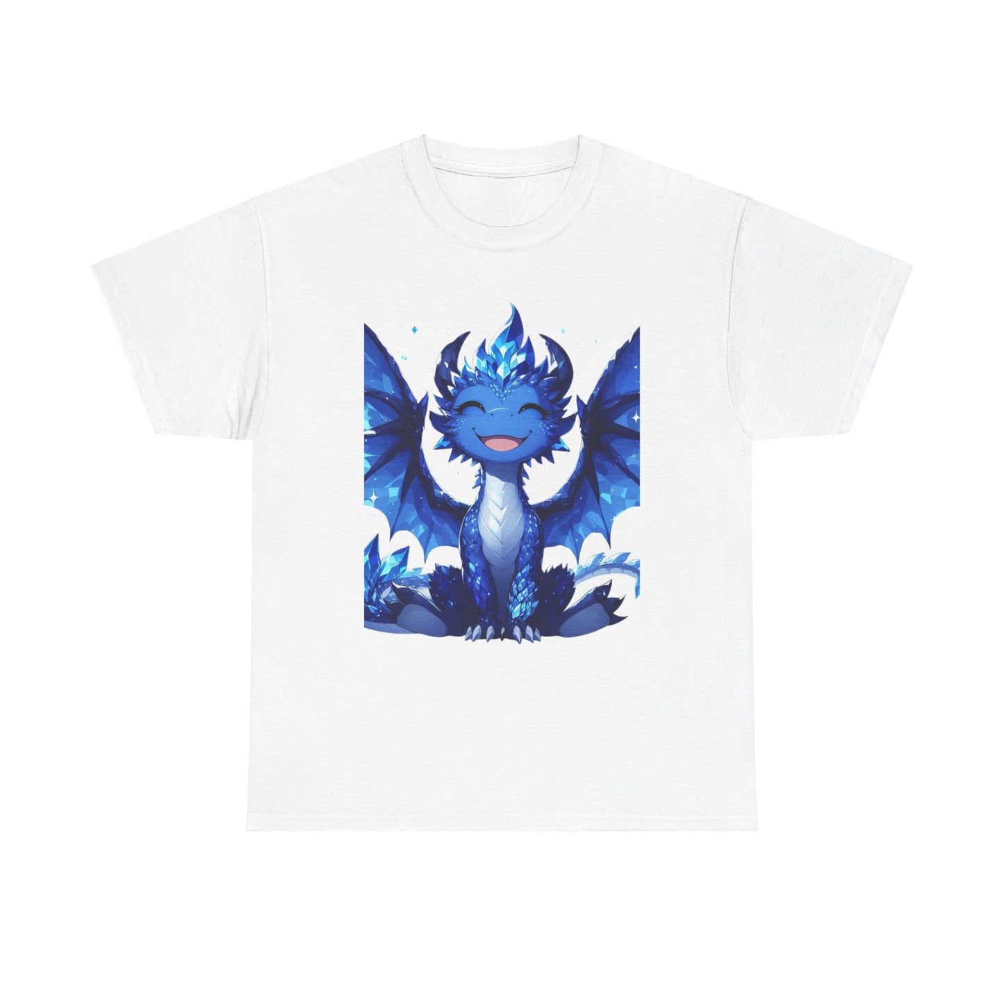 Sapphire Baby Dragon - Ethically Harvested Cotton Tee