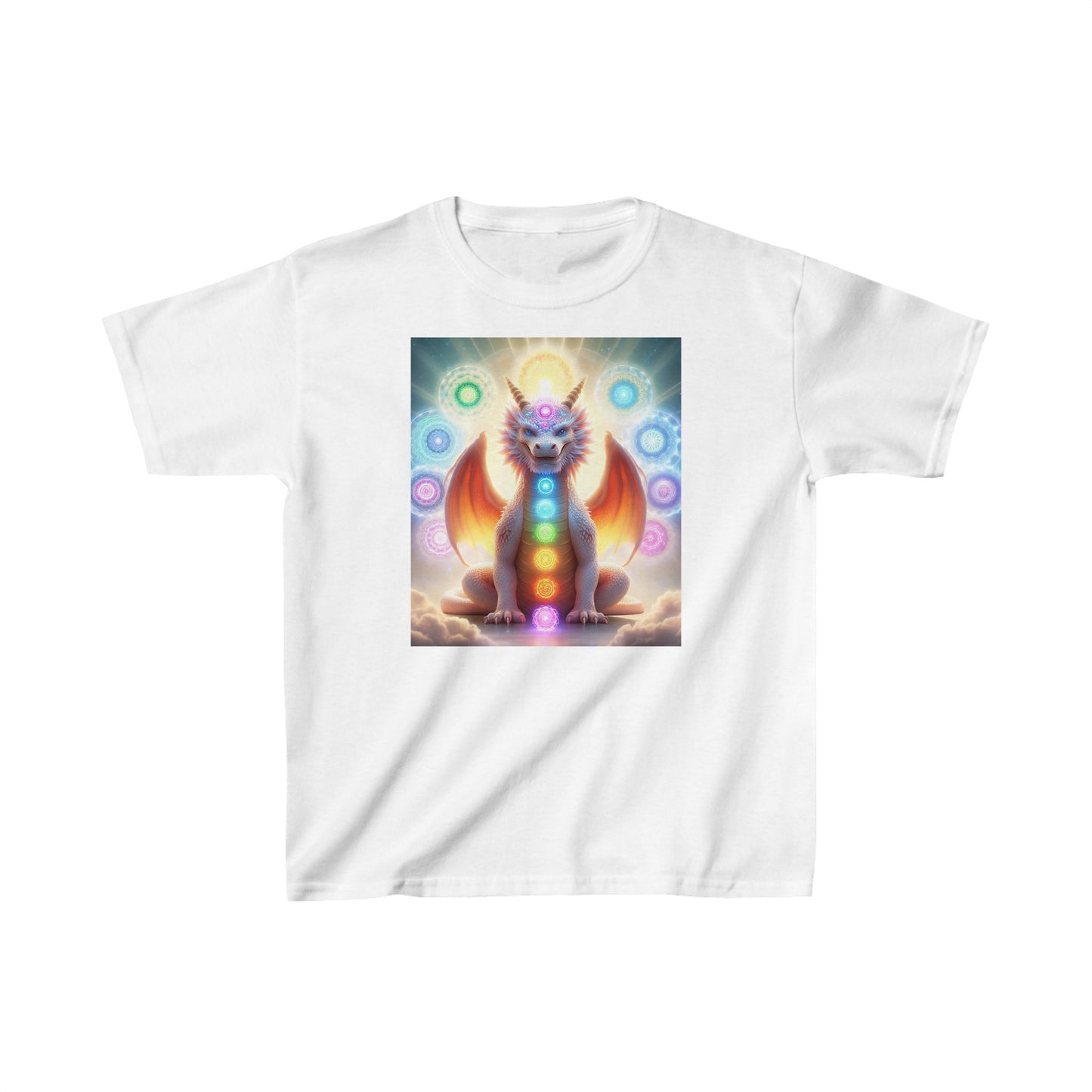 Chakra Dragon - Kids Heavy Cotton™ Tee