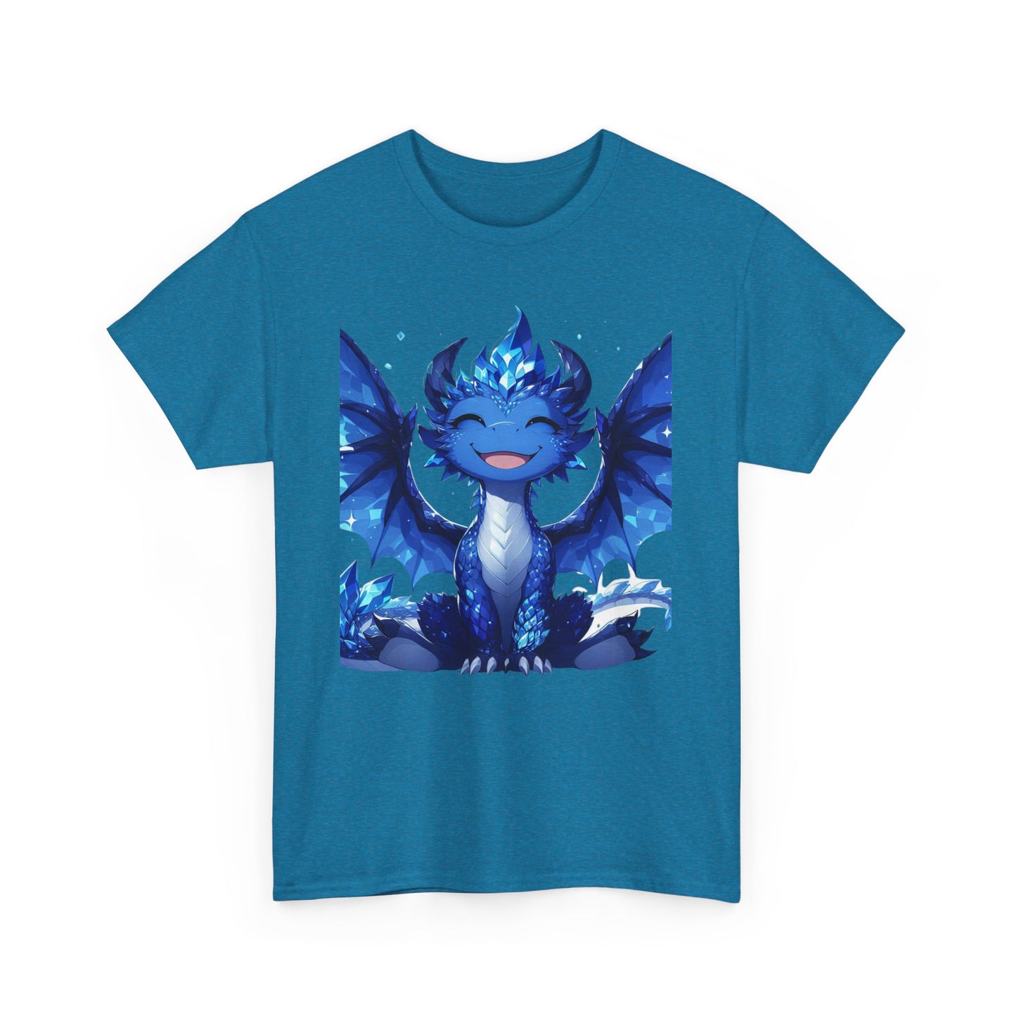 Sapphire Baby Dragon - Ethically Harvested Cotton Tee