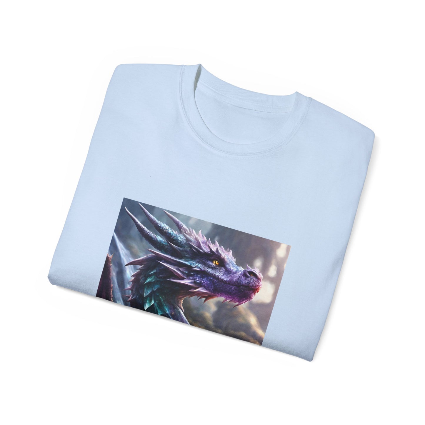 Crystal Reiki Dragon - Ethically Harvested Cotton Tee