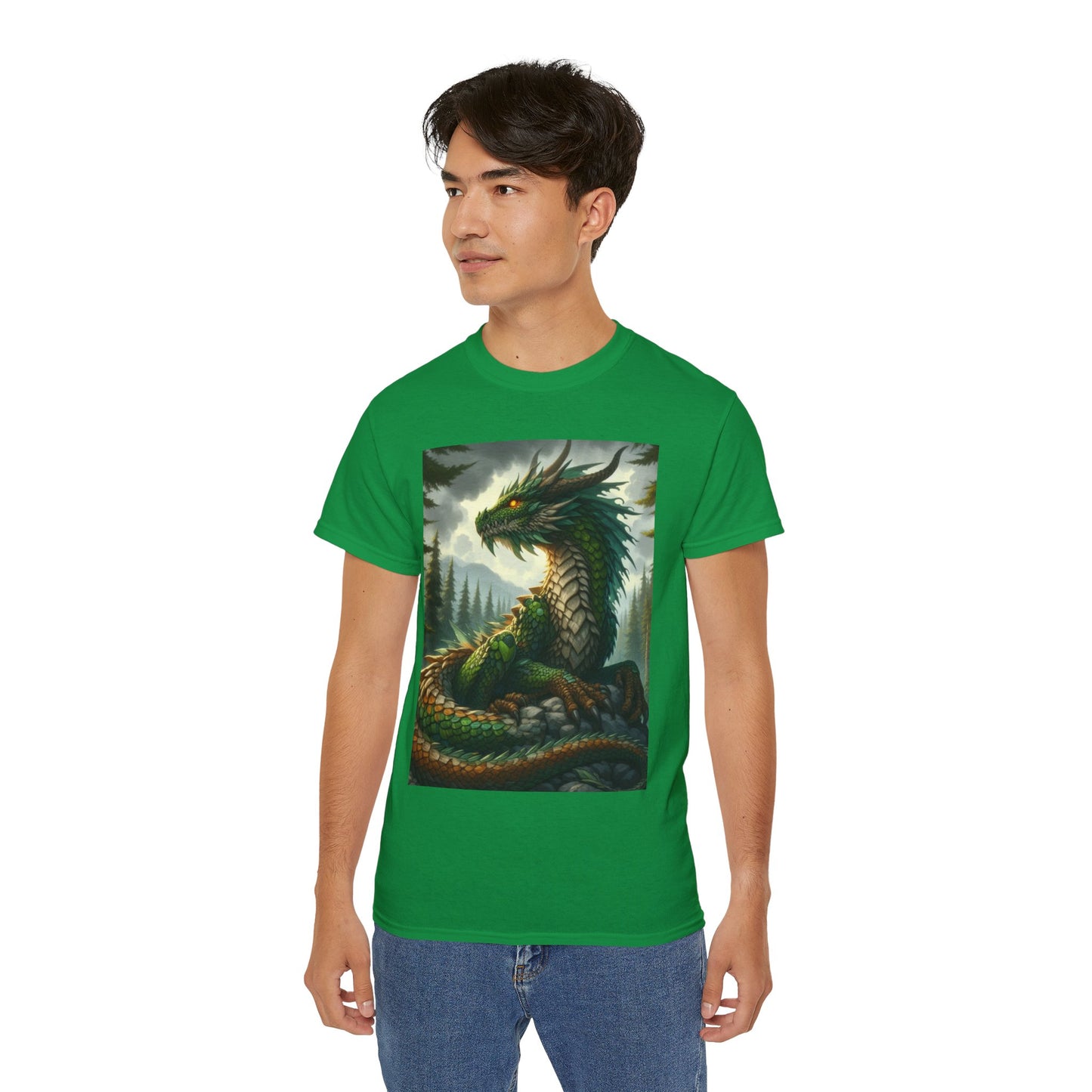 Dragon of the Forest - Ethically Harvested Cotton Tee