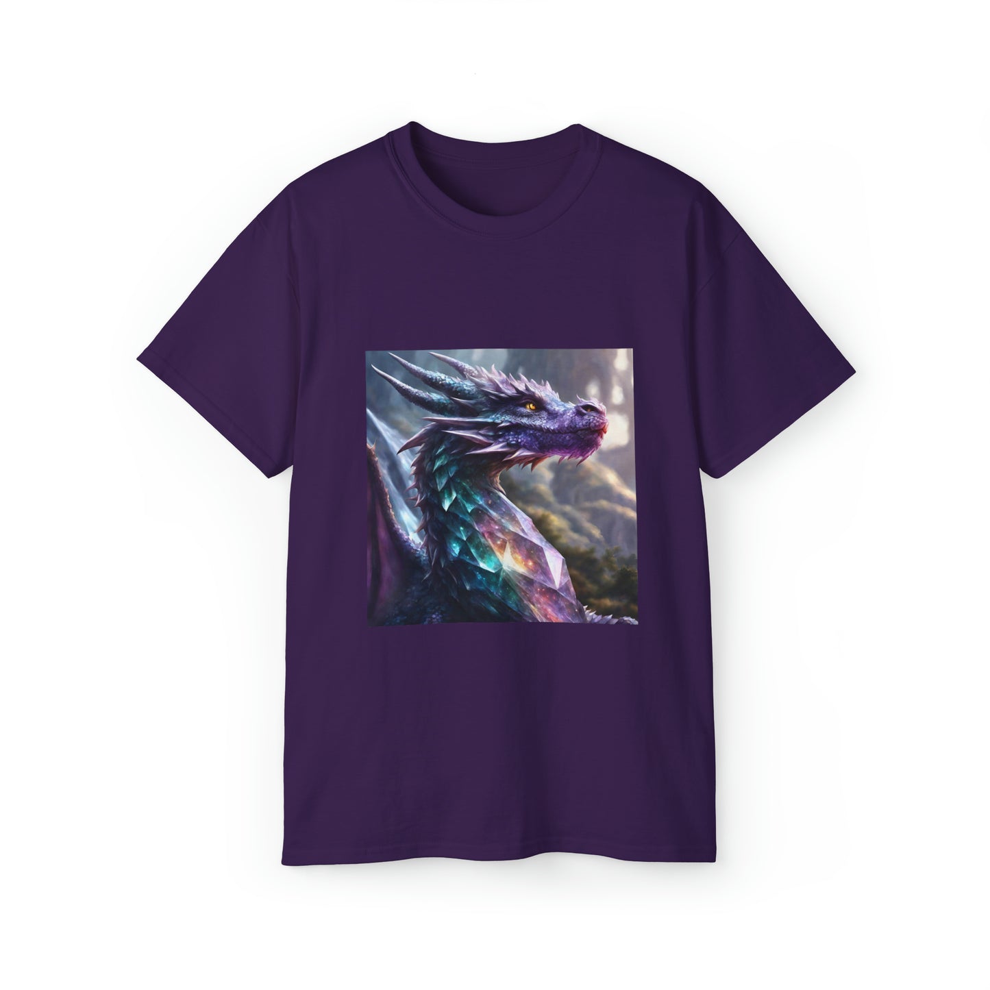 Crystal Reiki Dragon - Ethically Harvested Cotton Tee