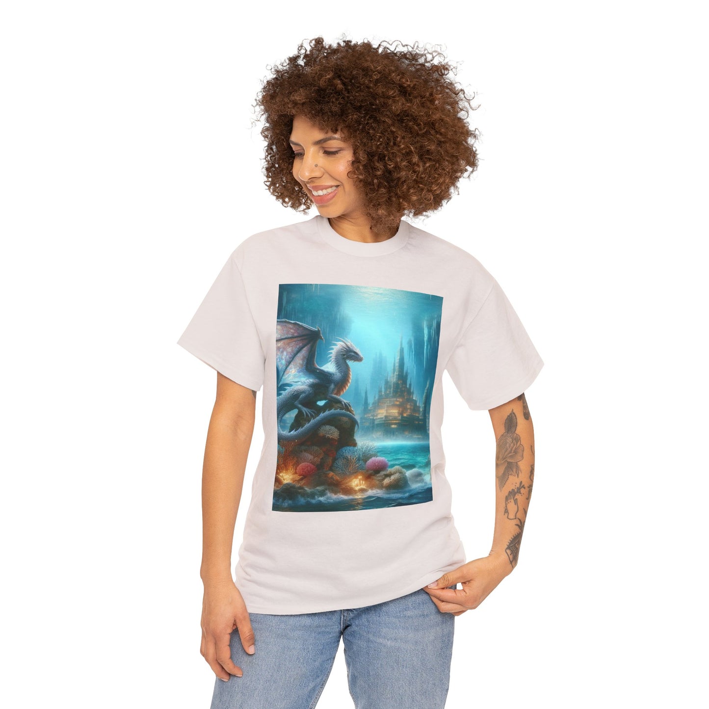 Dragon of Atlantis - Ethically Harvested Cotton Tee