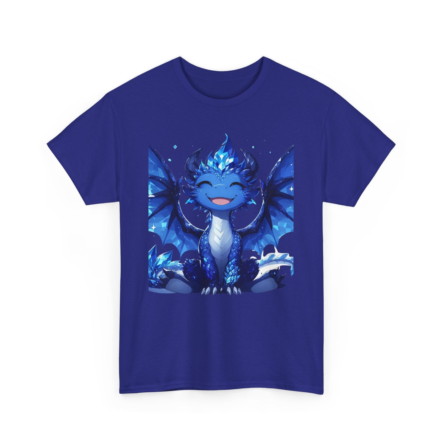 Sapphire Baby Dragon - Ethically Harvested Cotton Tee