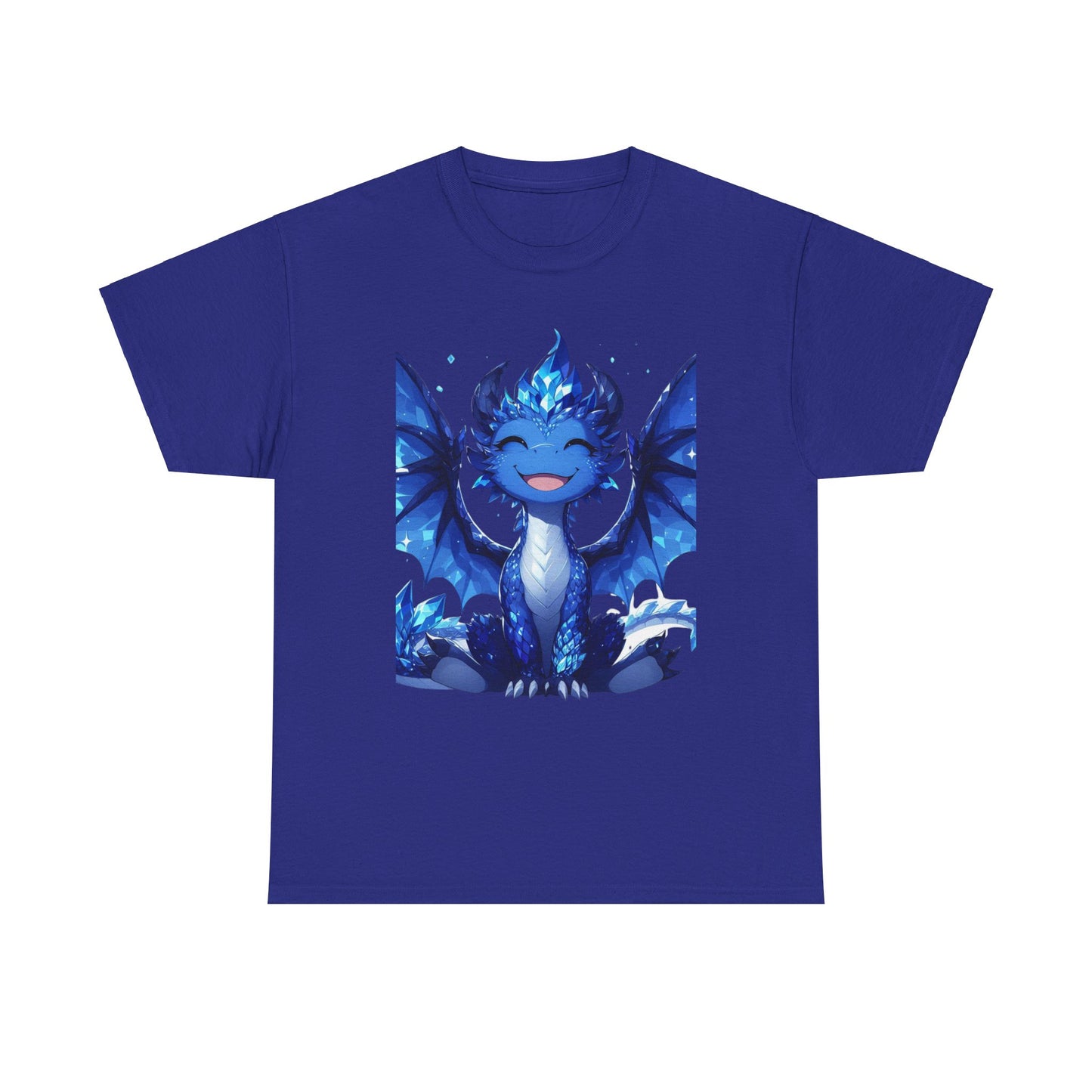 Sapphire Baby Dragon - Ethically Harvested Cotton Tee