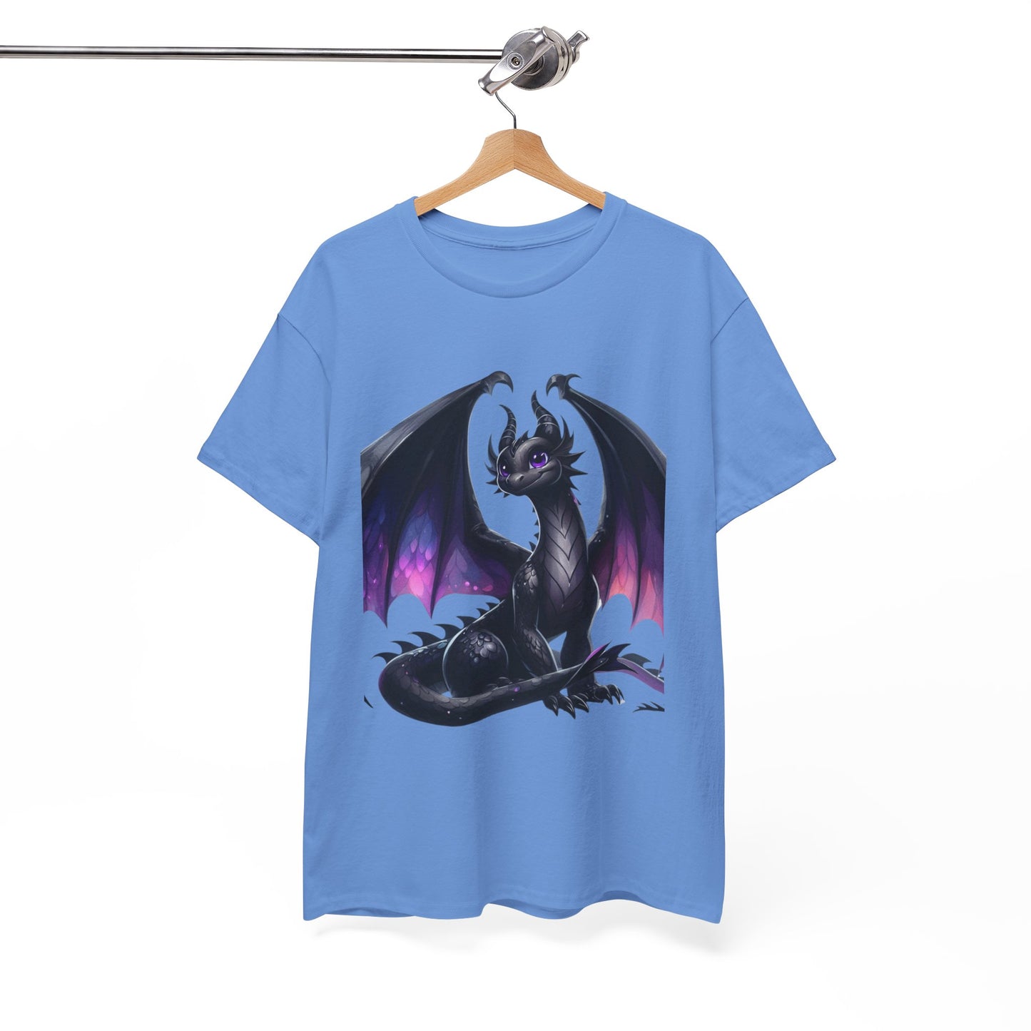 Violet Black Baby Dragon - Ethically Harvested Cotton Tee