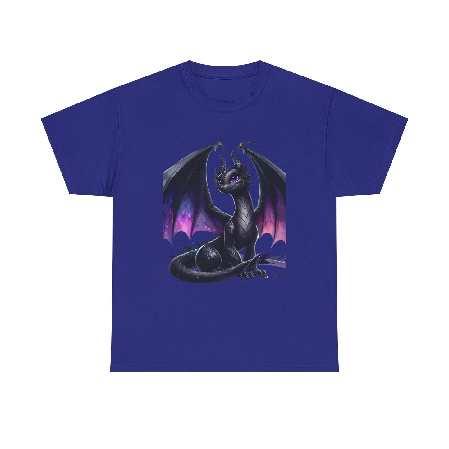 Violet Black Baby Dragon - Ethically Harvested Cotton Tee