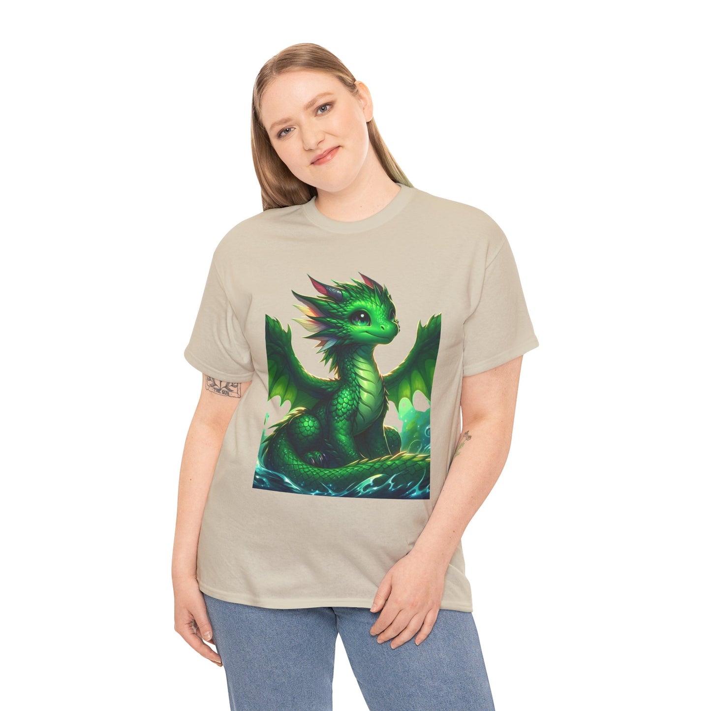 Baby Water Dragon - Ethically Harvested Cotton Tee