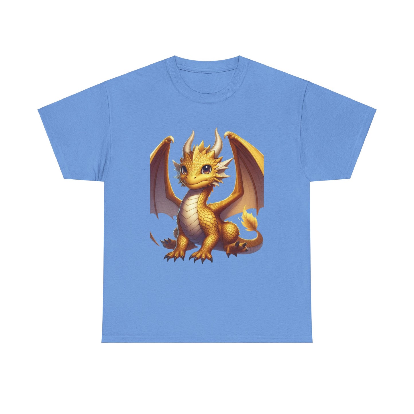 Golden Baby Dragon - Ethically Harvested Cotton Tee