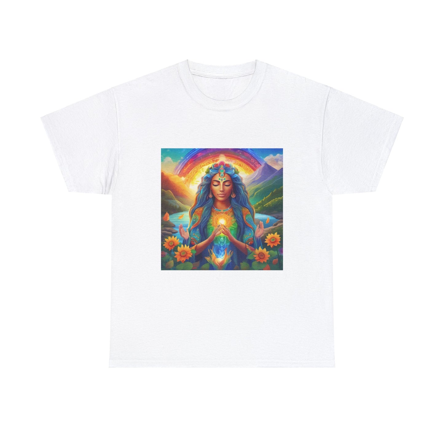 Be Light Goddess - Gratitude Ethically Harvested Cotton Tee