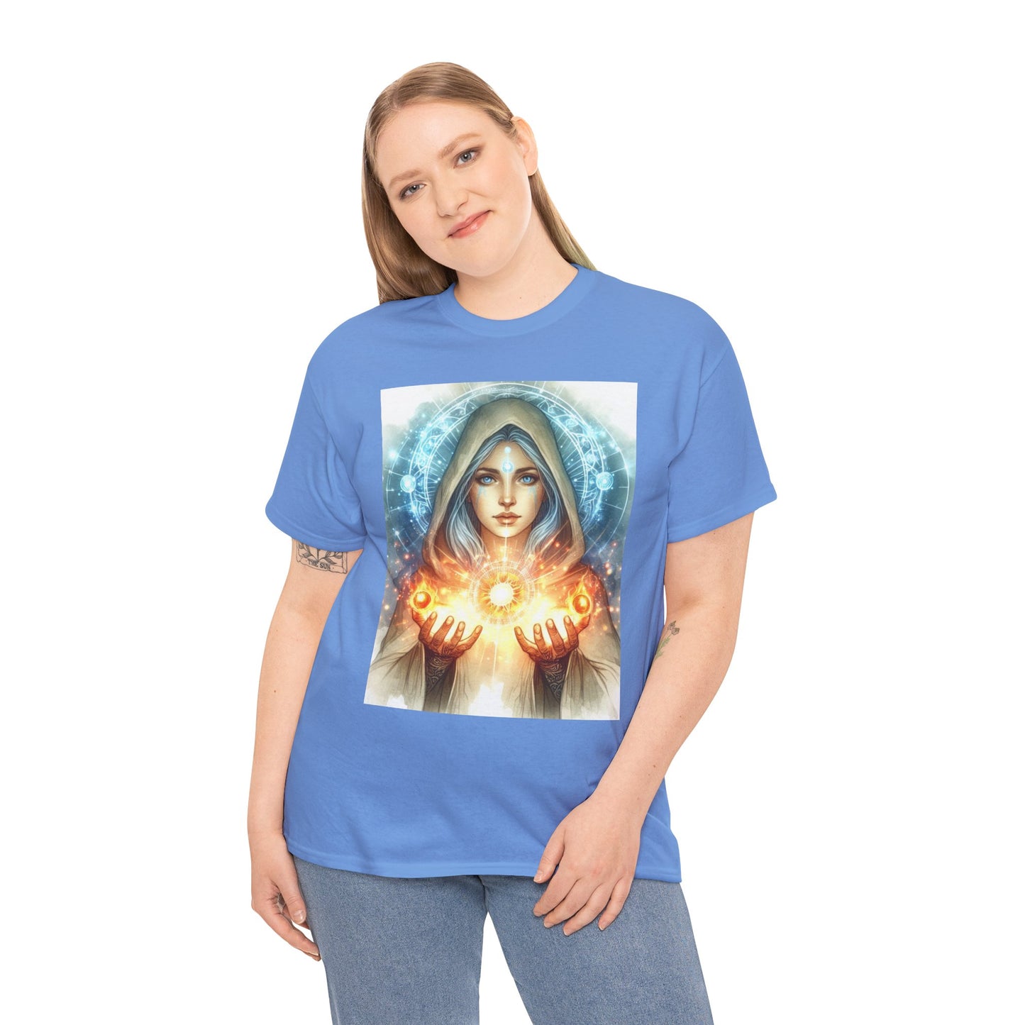 Pleiadian Goddess of Healing - Ethically Harvested Cotton Tee