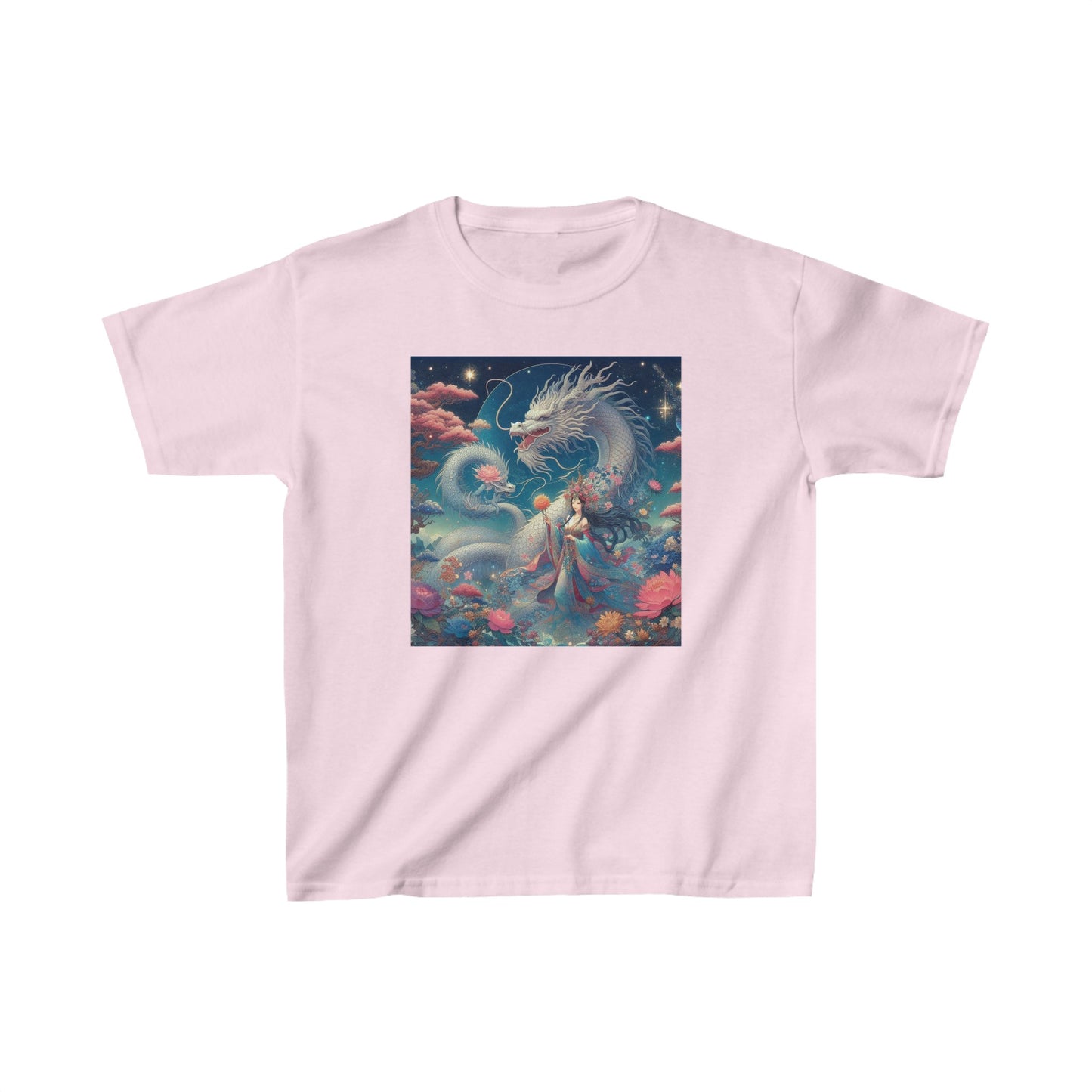 Dragon Tara of the Clouds - Kids Heavy Cotton™ Tee