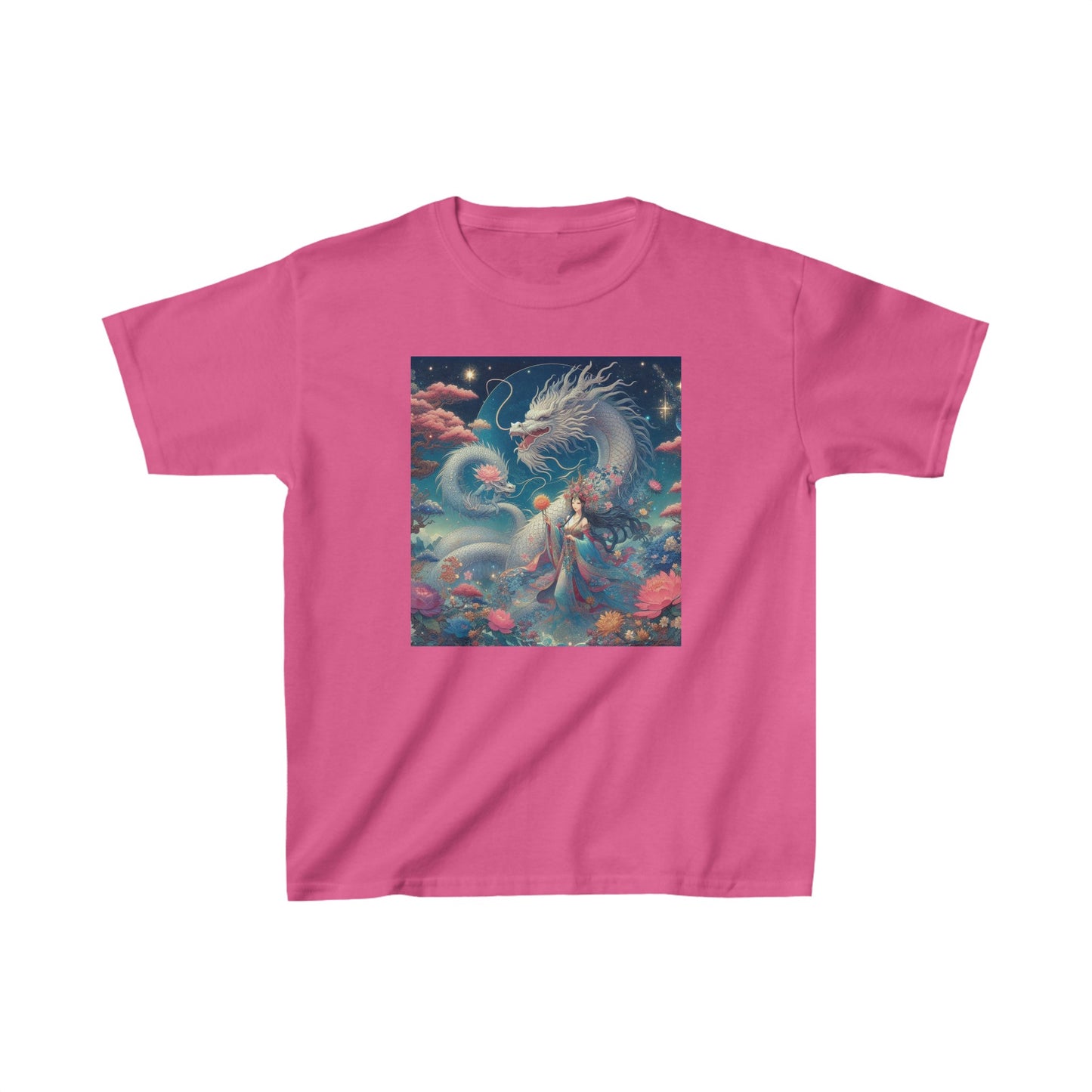 Dragon Tara of the Clouds - Kids Heavy Cotton™ Tee