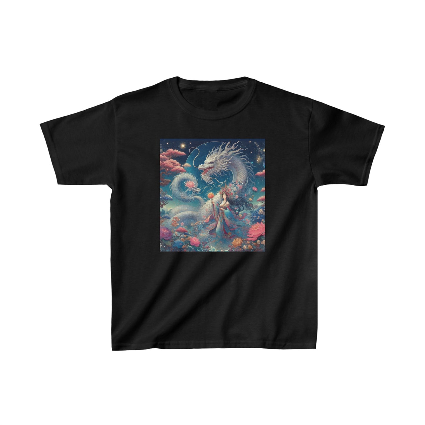 Dragon Tara of the Clouds - Kids Heavy Cotton™ Tee