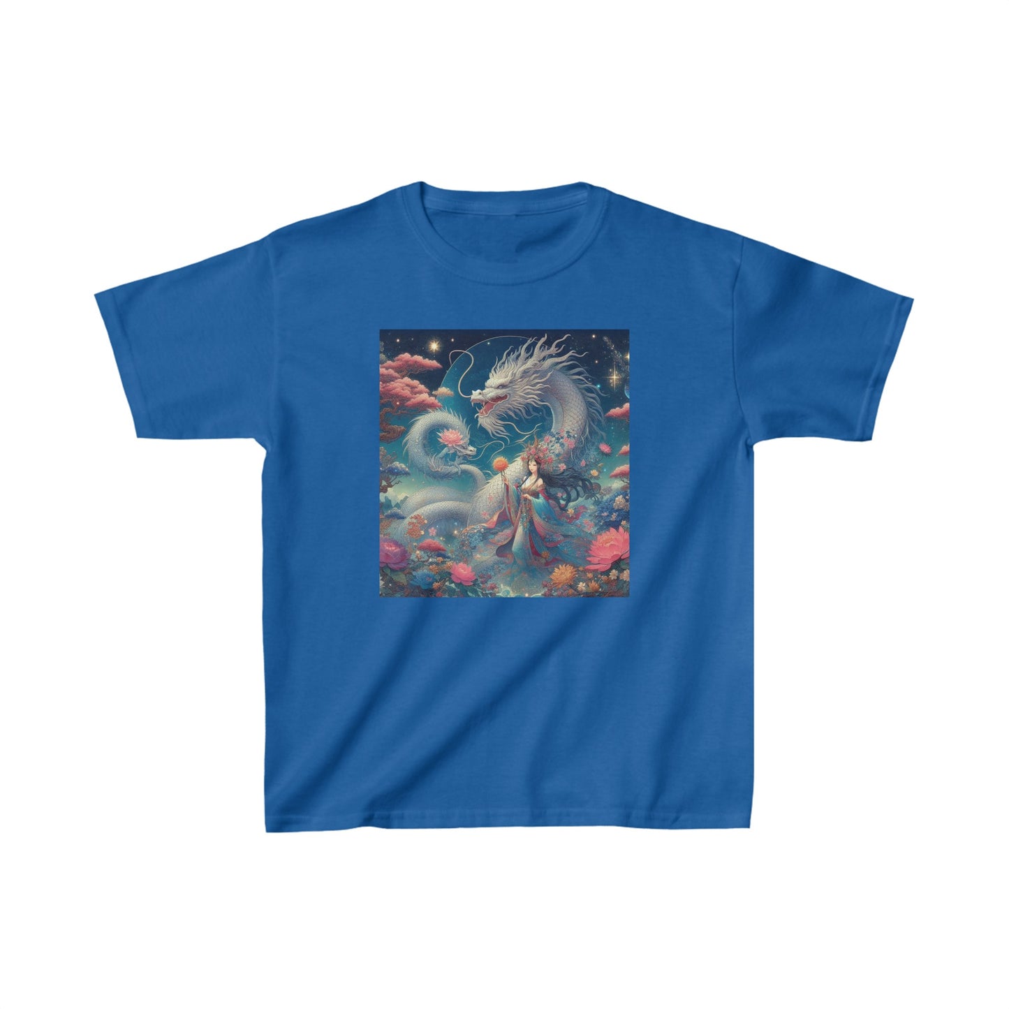 Dragon Tara of the Clouds - Kids Heavy Cotton™ Tee