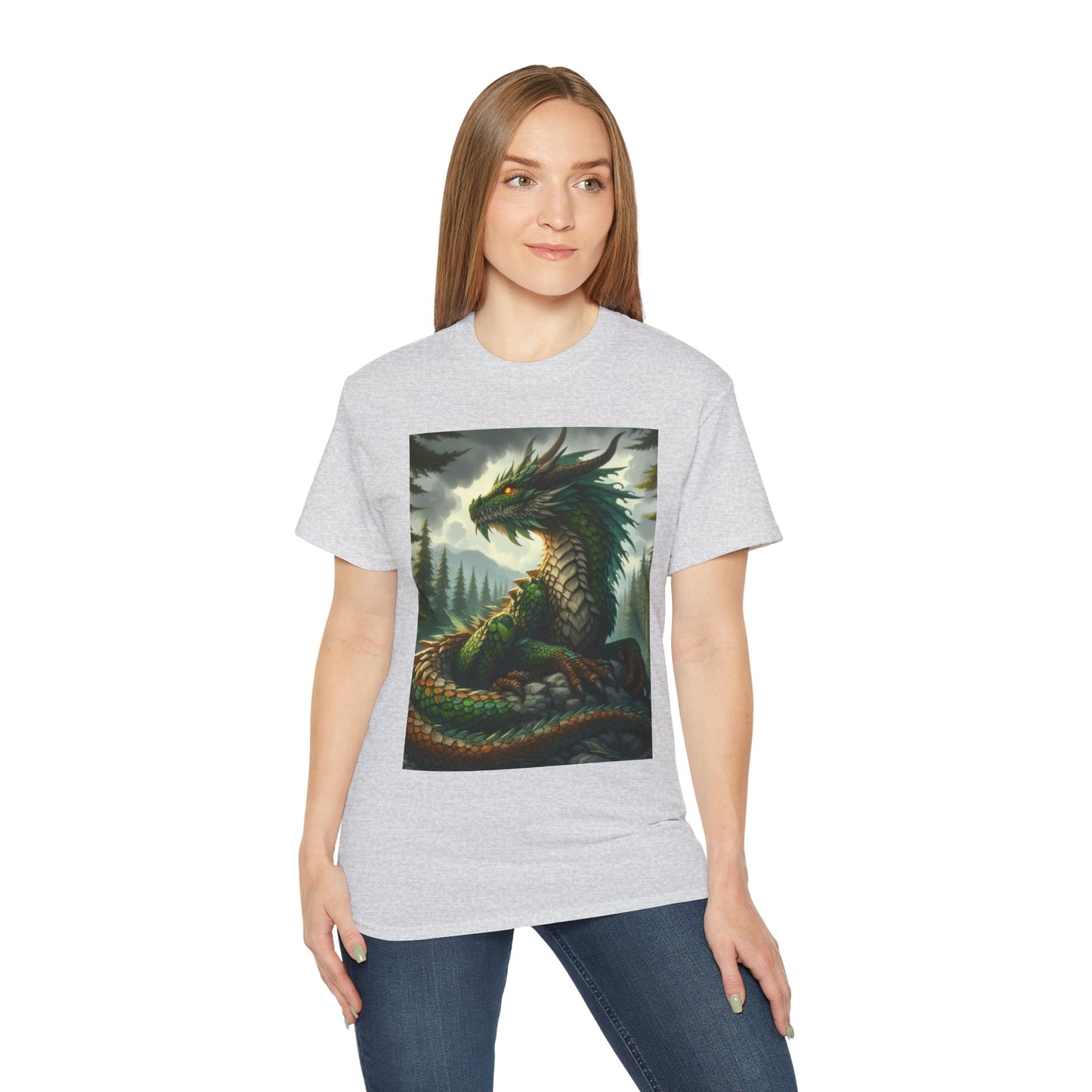 Dragon of the Forest - Ethically Harvested Cotton Tee