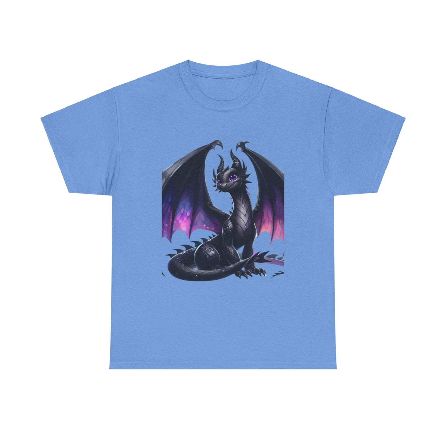 Violet Black Baby Dragon - Ethically Harvested Cotton Tee