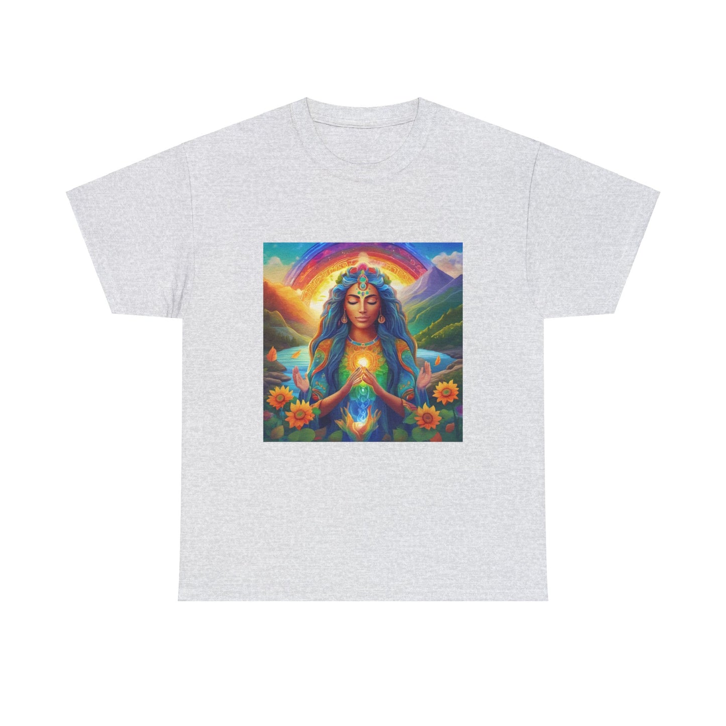 Be Light Goddess - Gratitude Ethically Harvested Cotton Tee