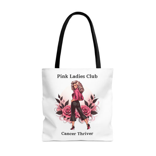 Pink Ladies Club - Cancer Thriver #5 - REIKI-Infused Tote Bag