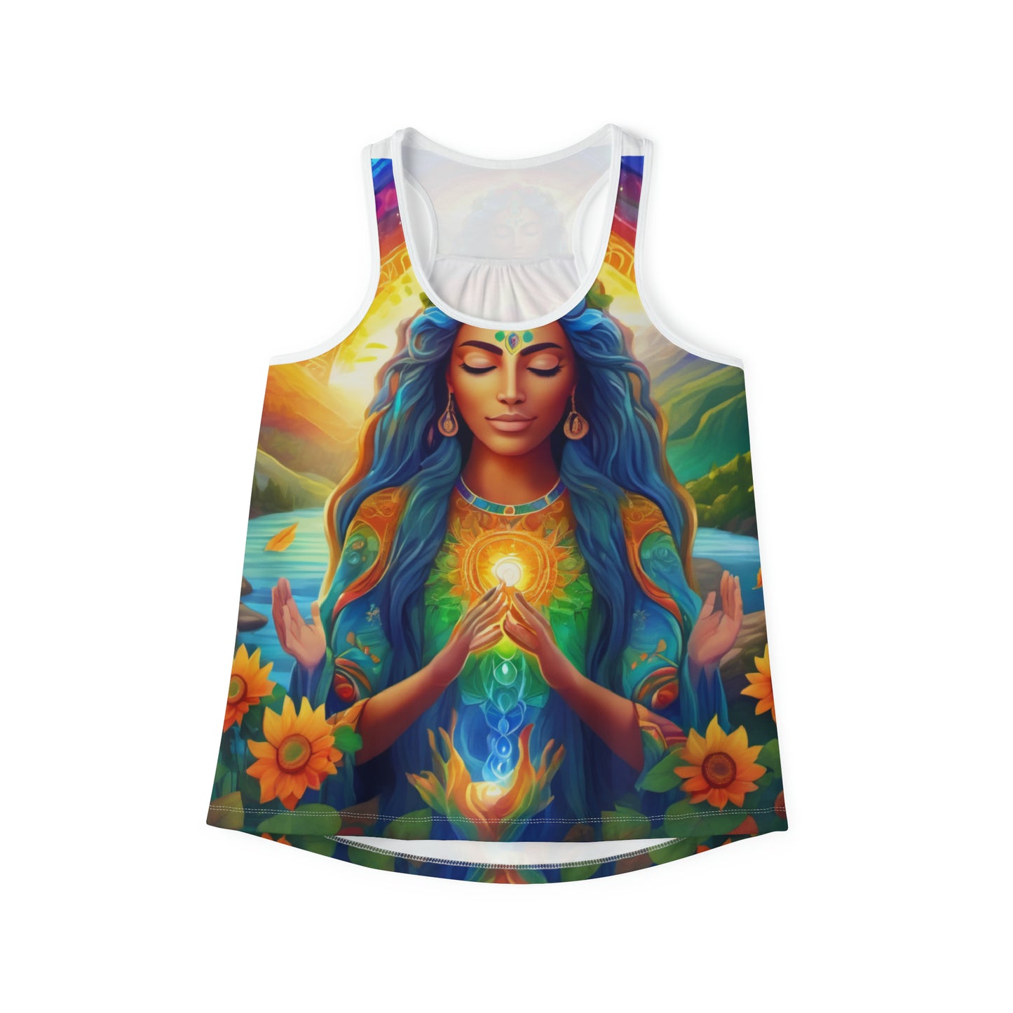 Be Light Goddess - Gratitude - Women's Tank Top (all over print)