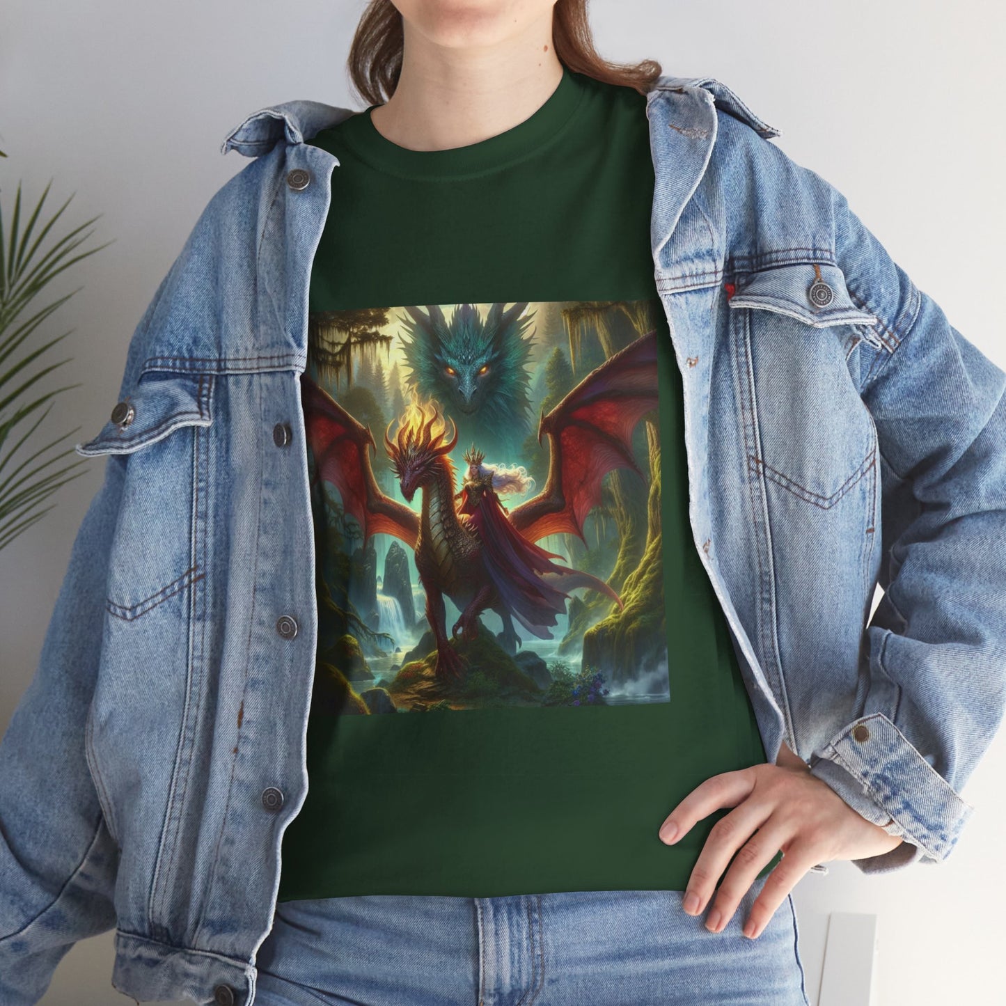 Queen of the Dragons - Ethically Harvested Cotton Tee