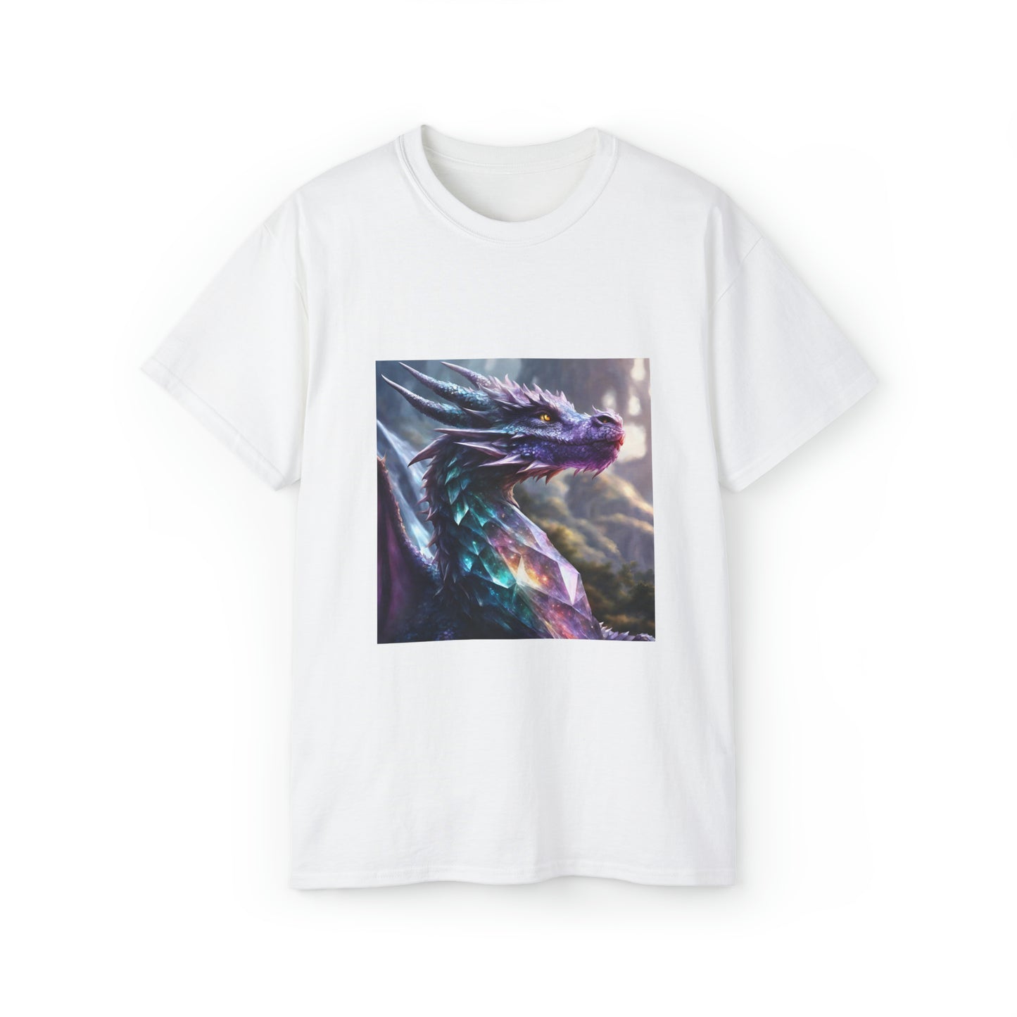 Crystal Reiki Dragon - Ethically Harvested Cotton Tee