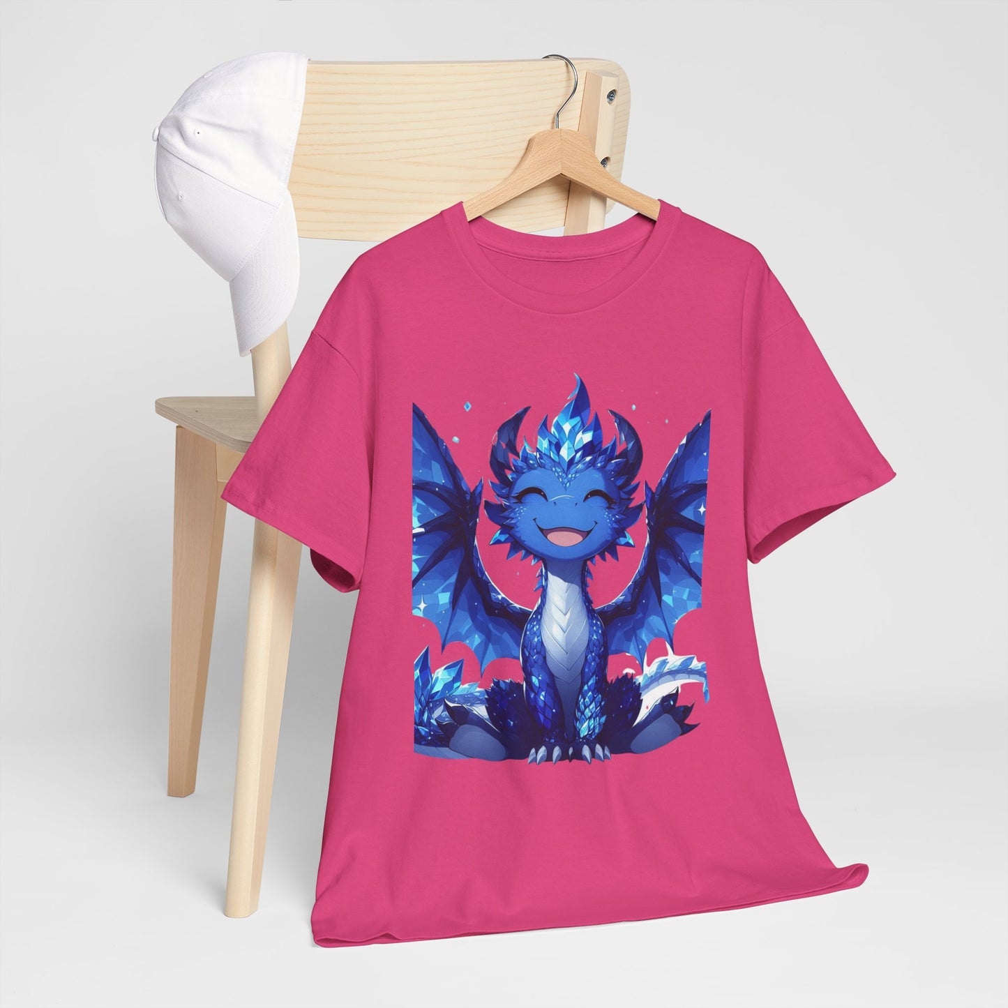 Sapphire Baby Dragon - Ethically Harvested Cotton Tee