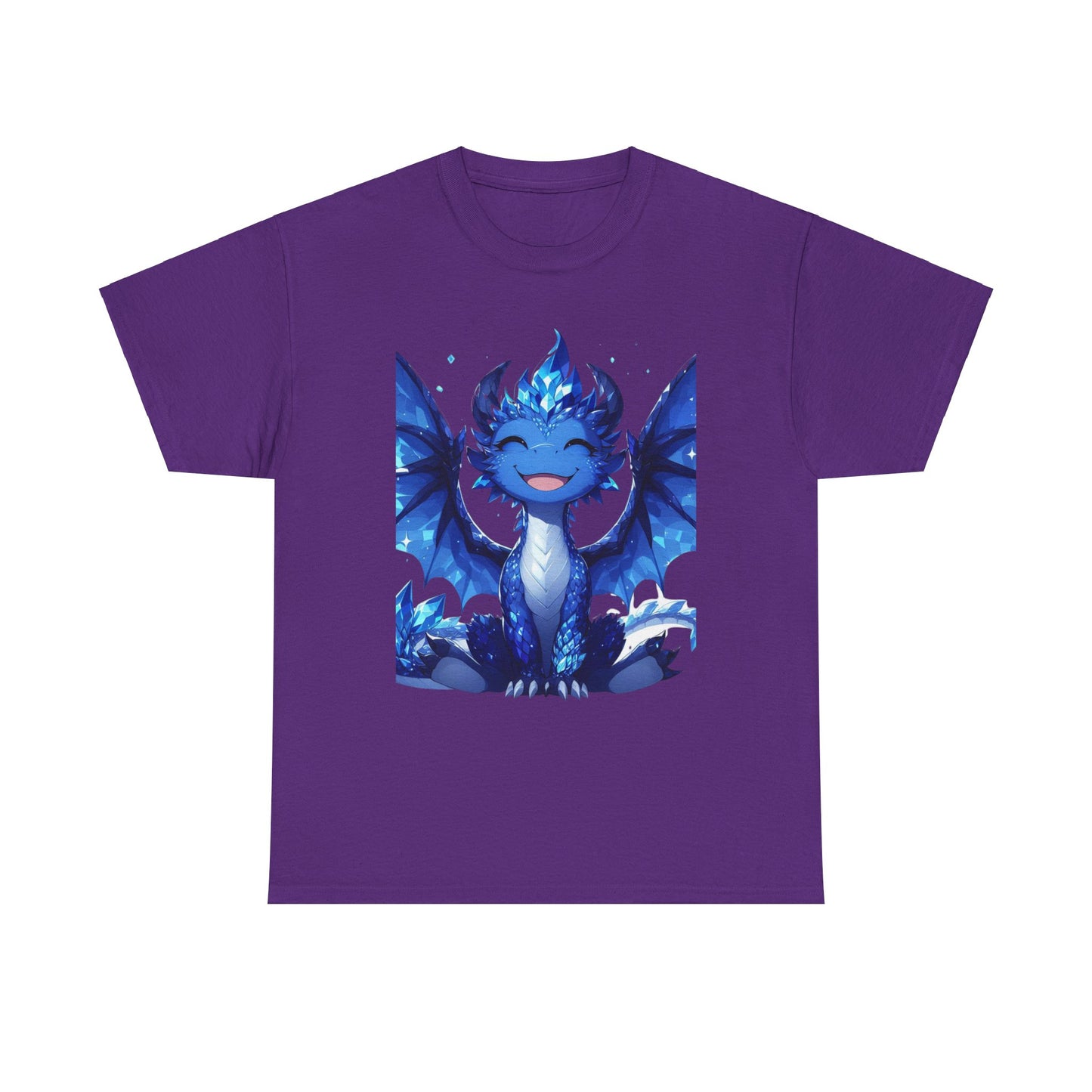 Sapphire Baby Dragon - Ethically Harvested Cotton Tee