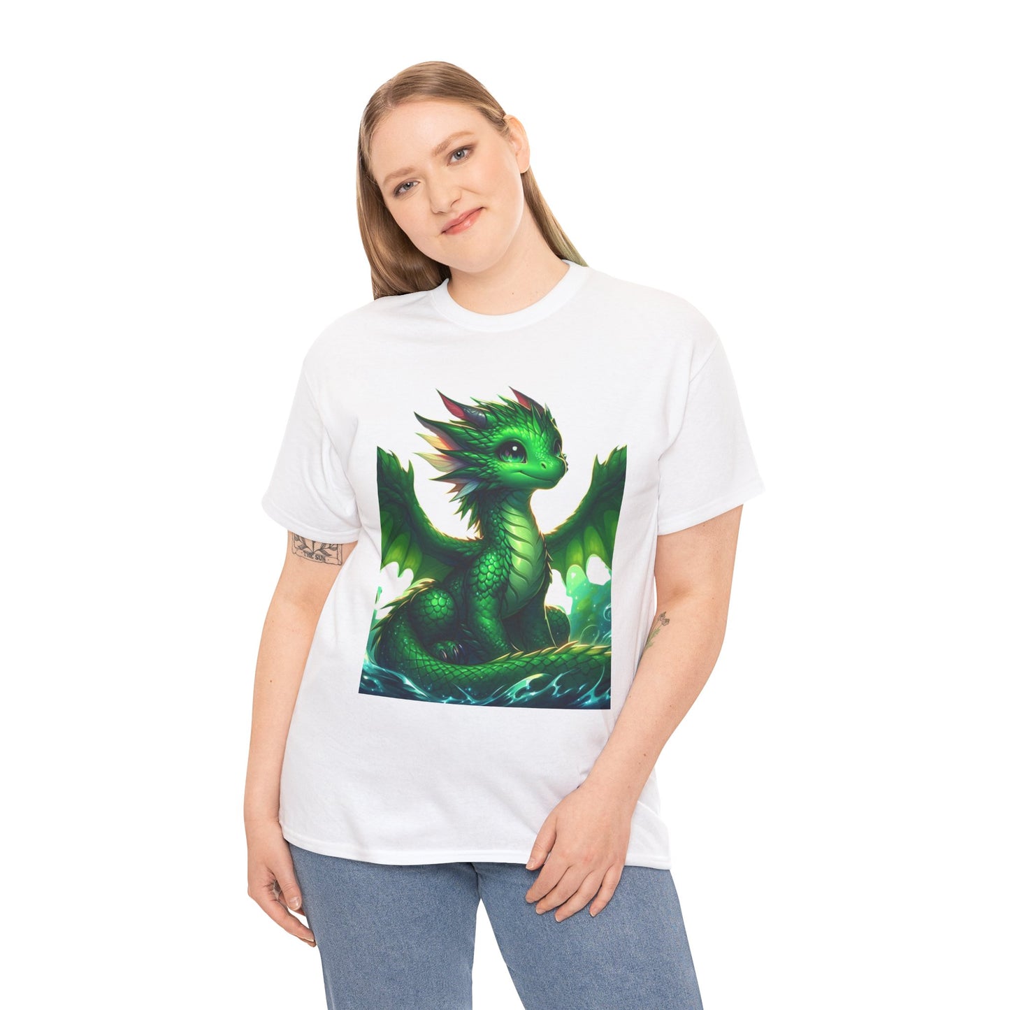 Baby Water Dragon - Ethically Harvested Cotton Tee