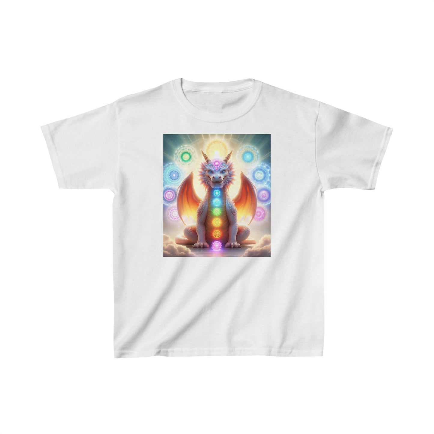 Chakra Dragon - Kids Heavy Cotton™ Tee