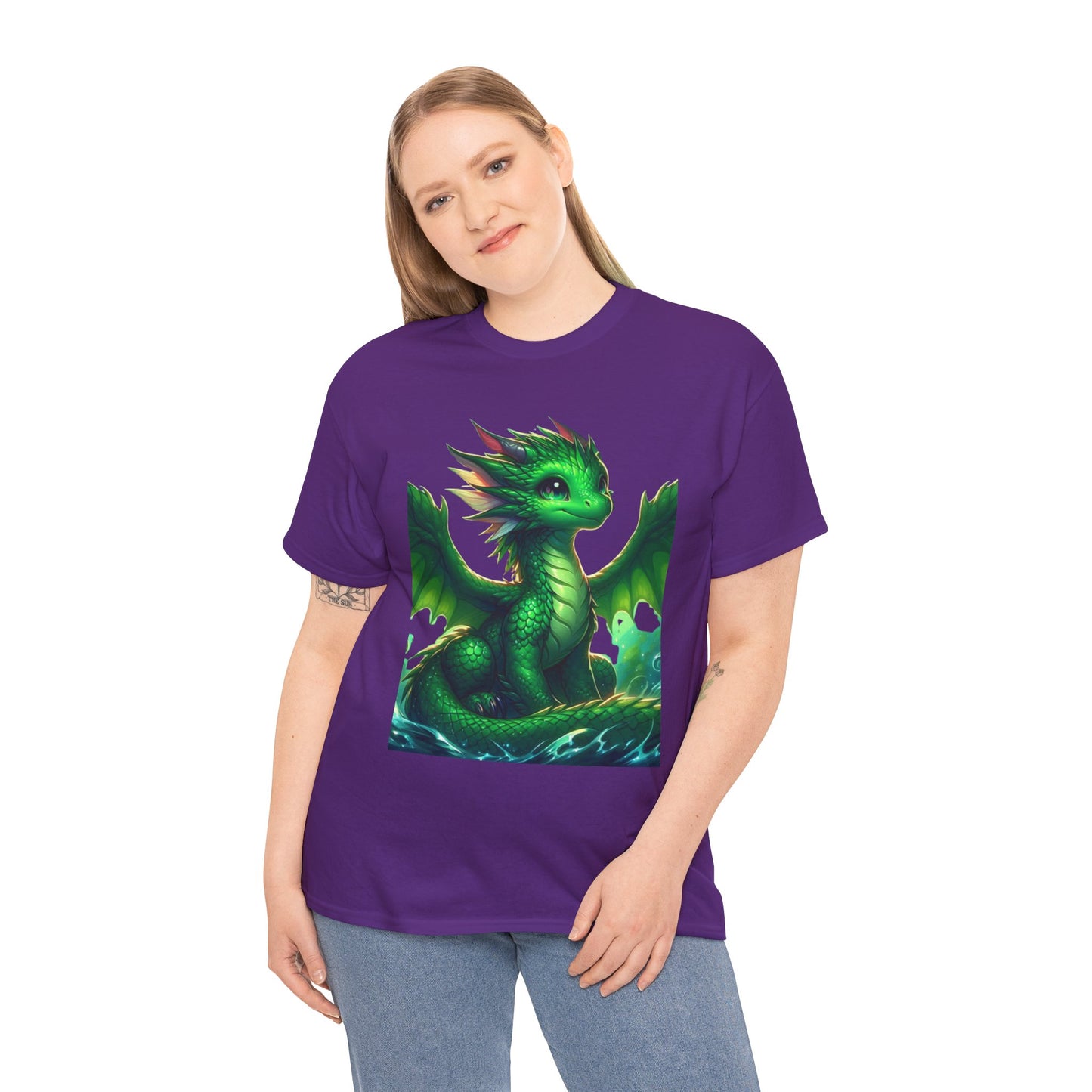 Baby Water Dragon - Ethically Harvested Cotton Tee