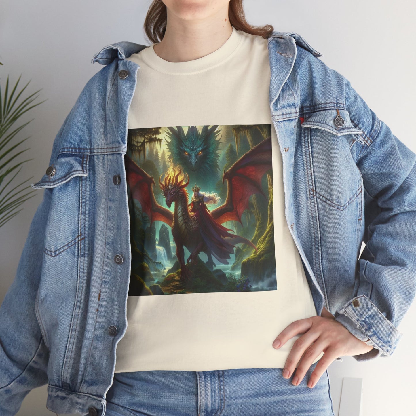 Queen of the Dragons - Ethically Harvested Cotton Tee