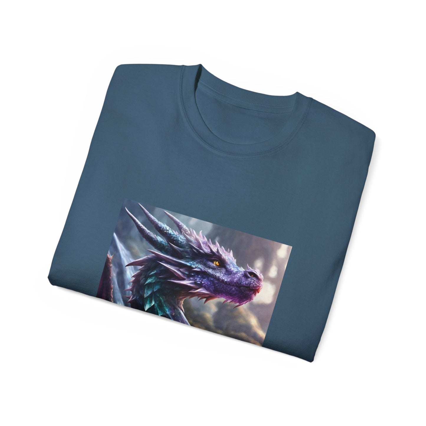 Crystal Reiki Dragon - Ethically Harvested Cotton Tee