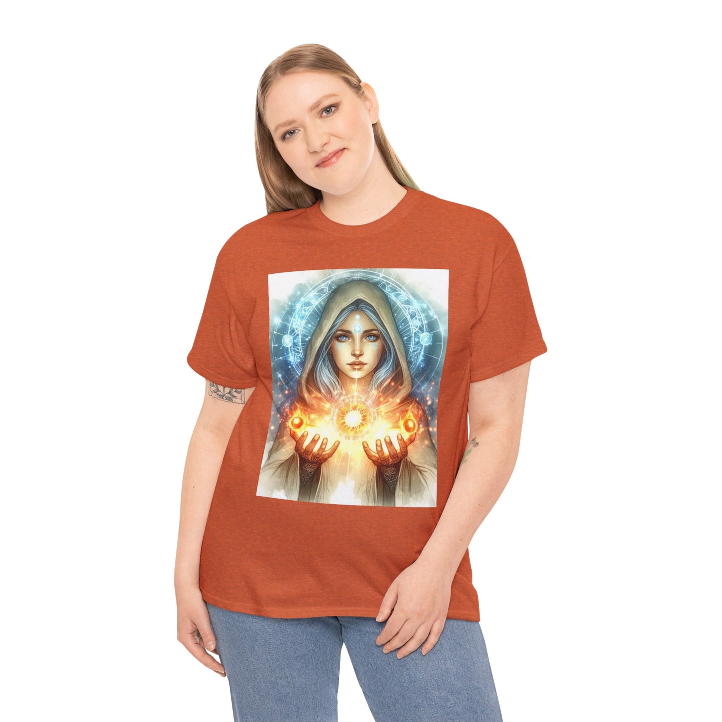 Pleiadian Goddess of Healing - Ethically Harvested Cotton Tee