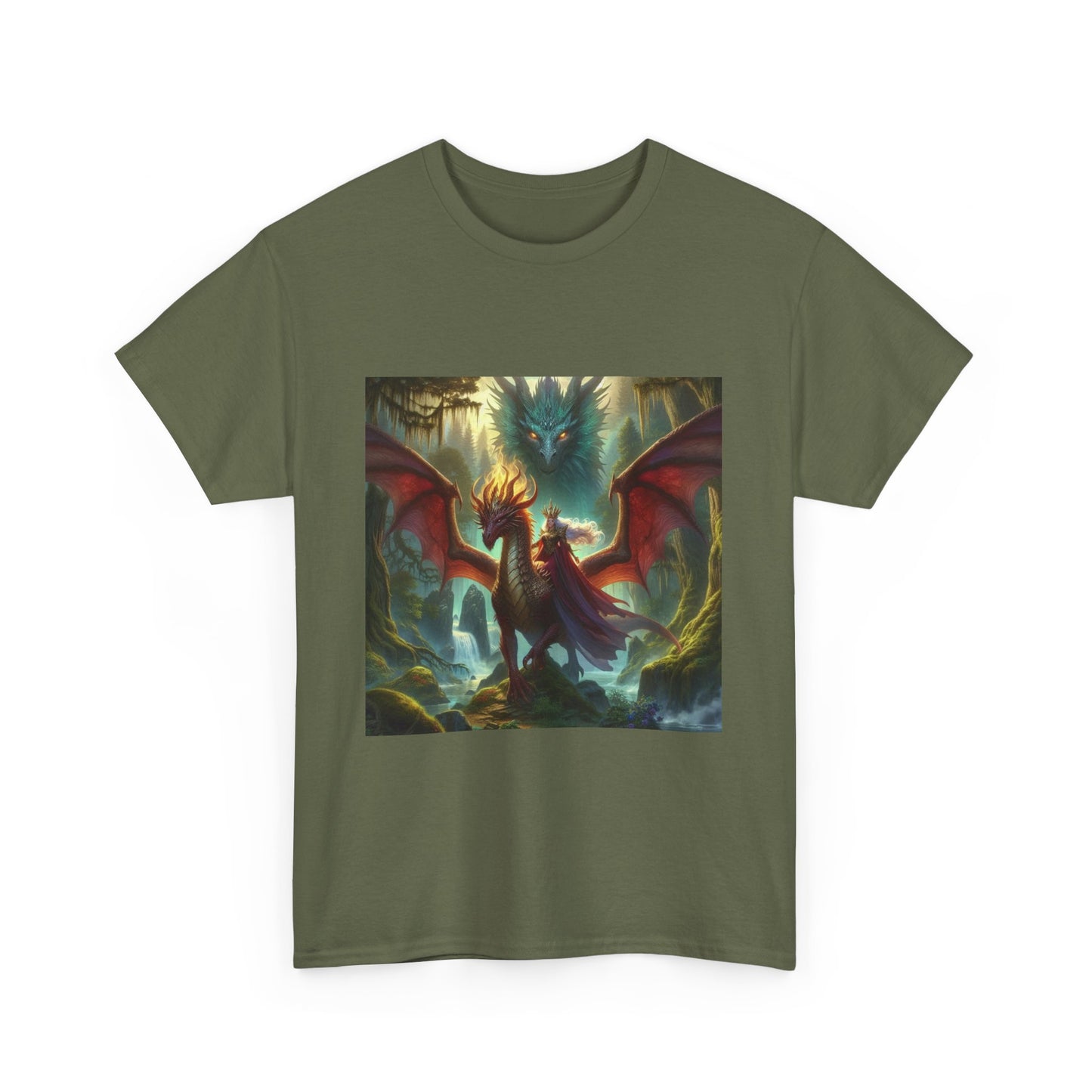 Queen of the Dragons - Ethically Harvested Cotton Tee