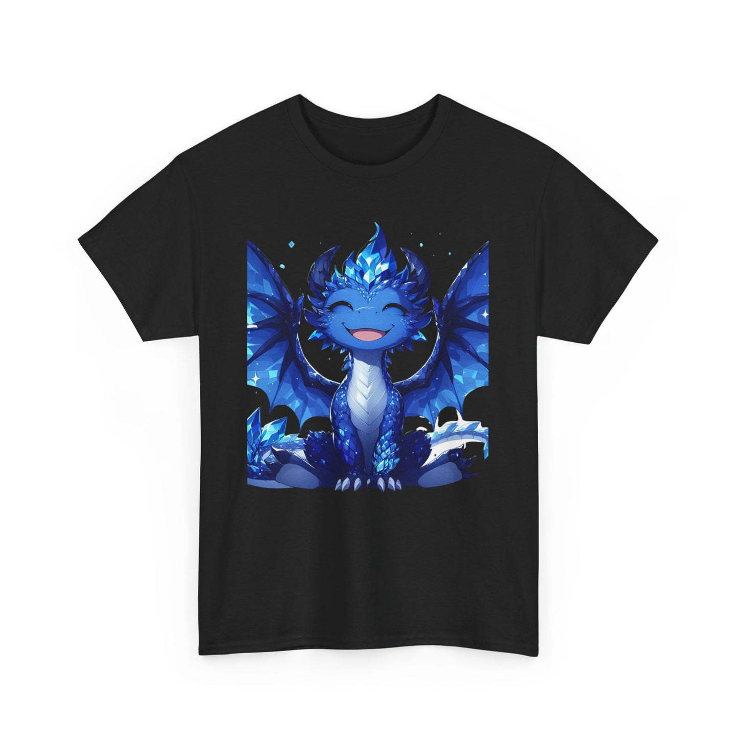 Sapphire Baby Dragon - Ethically Harvested Cotton Tee