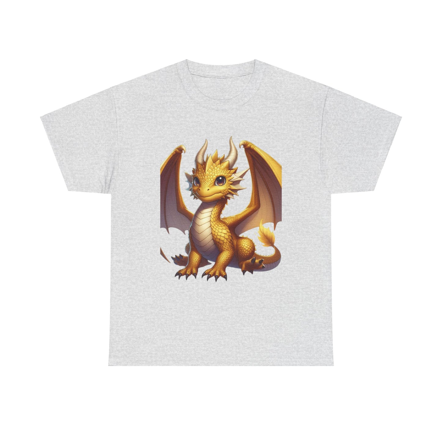 Golden Baby Dragon - Ethically Harvested Cotton Tee