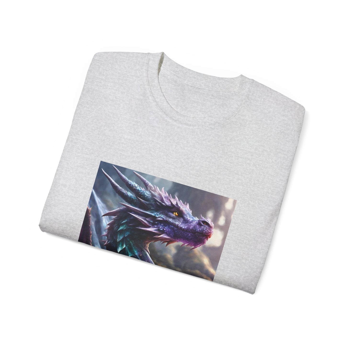 Crystal Reiki Dragon - Ethically Harvested Cotton Tee