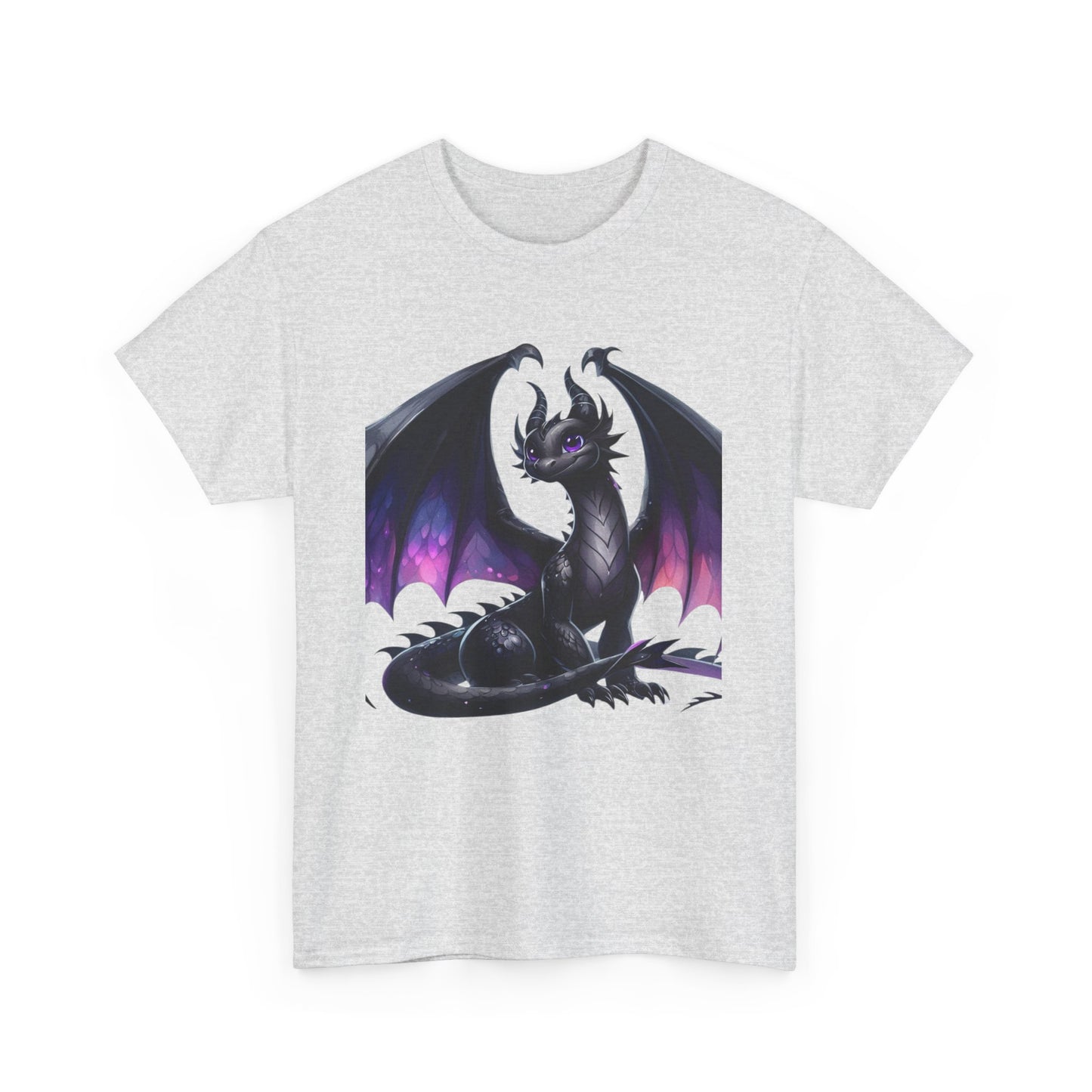 Violet Black Baby Dragon - Ethically Harvested Cotton Tee