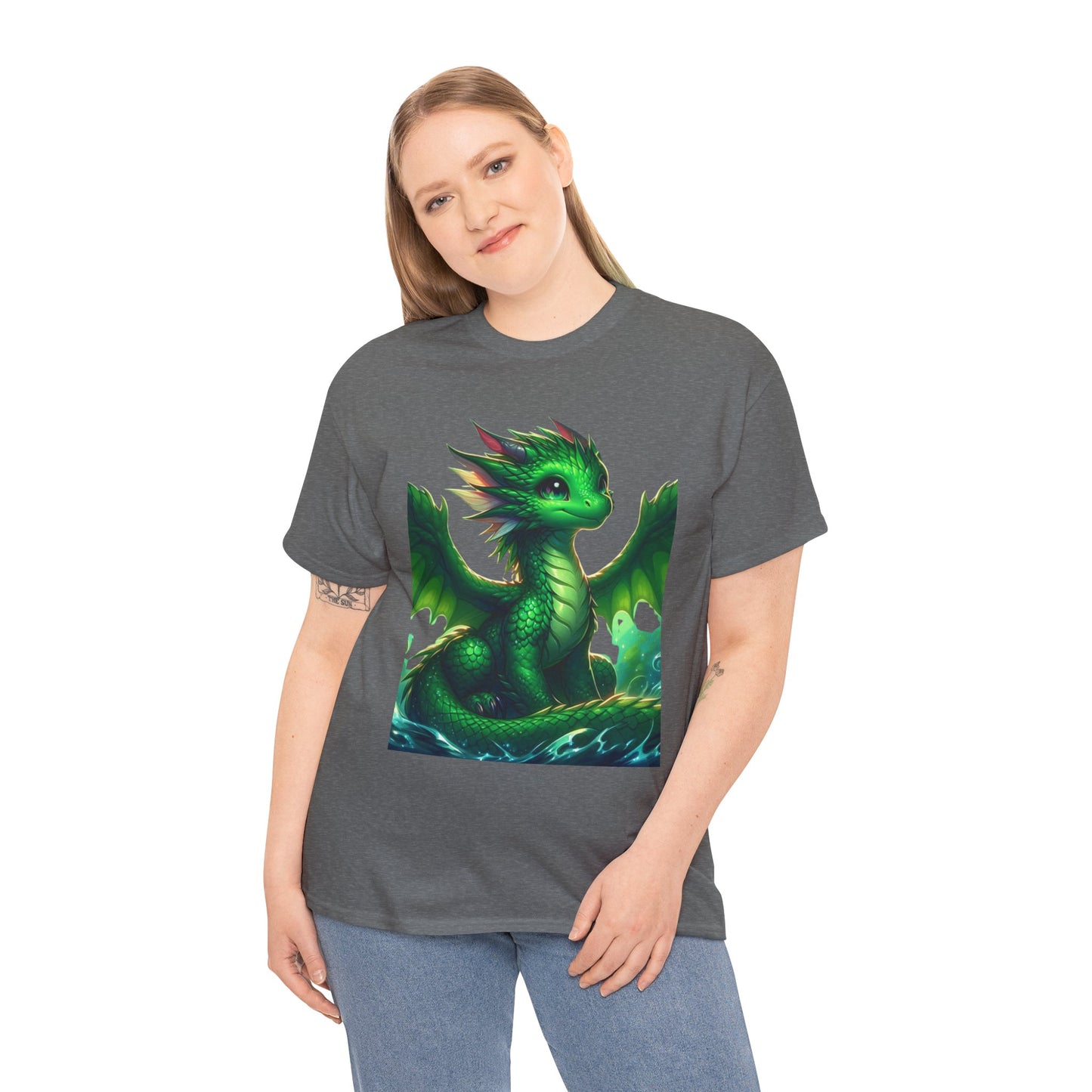 Baby Water Dragon - Ethically Harvested Cotton Tee