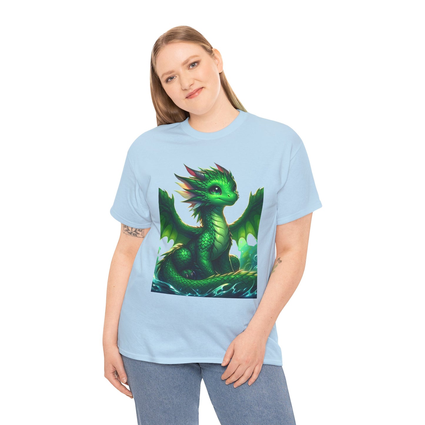 Baby Water Dragon - Ethically Harvested Cotton Tee