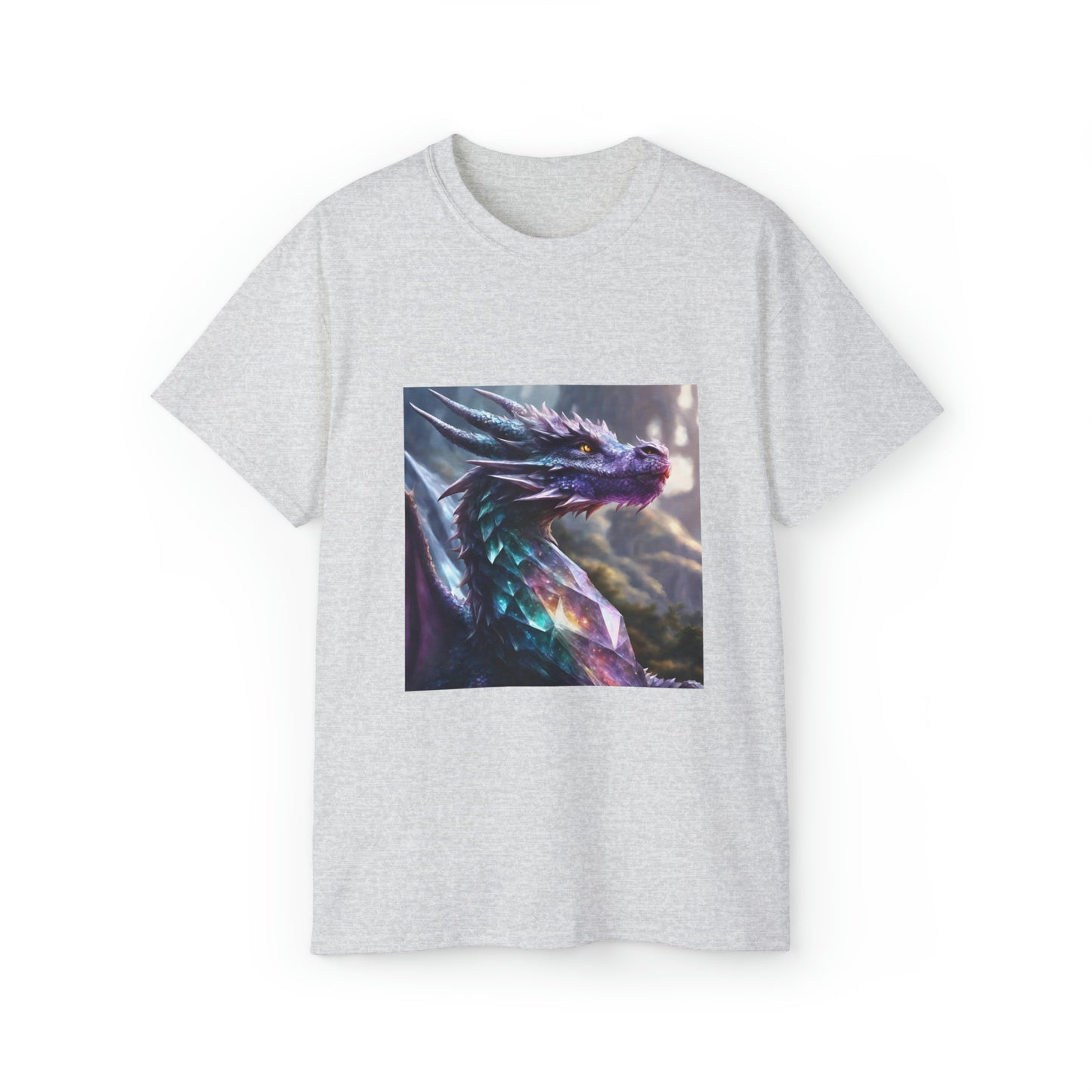 Crystal Reiki Dragon - Ethically Harvested Cotton Tee