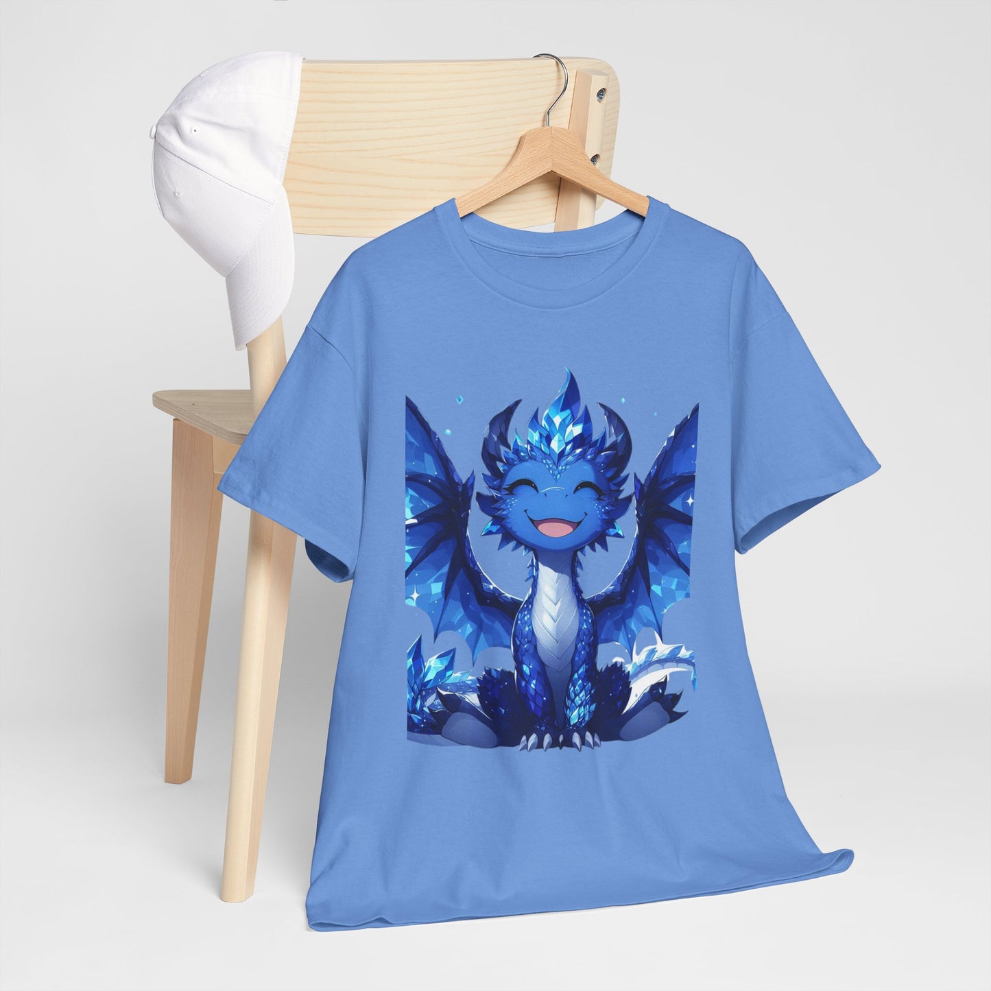 Sapphire Baby Dragon - Ethically Harvested Cotton Tee