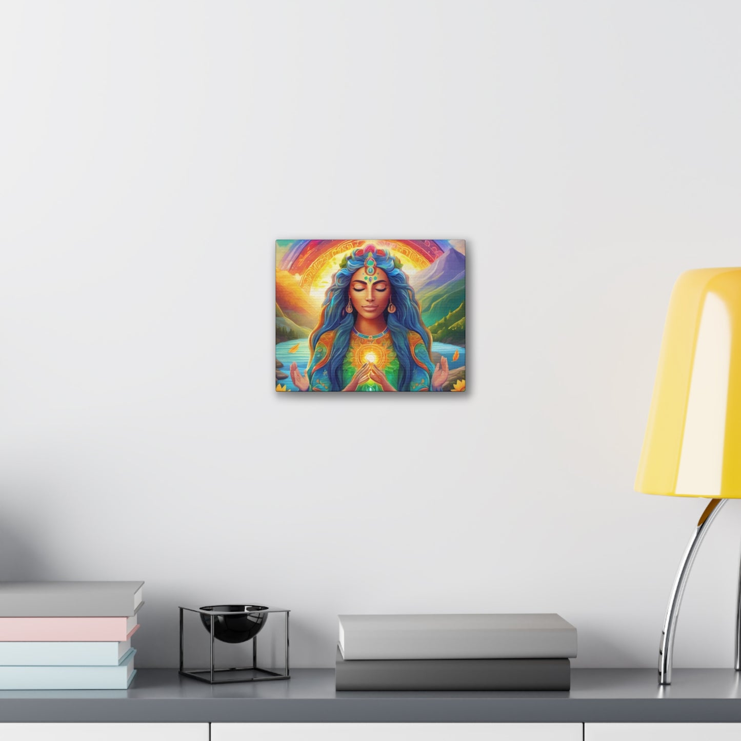 Be Light Goddess - Gratitude Canvas Stretched, 0.75"