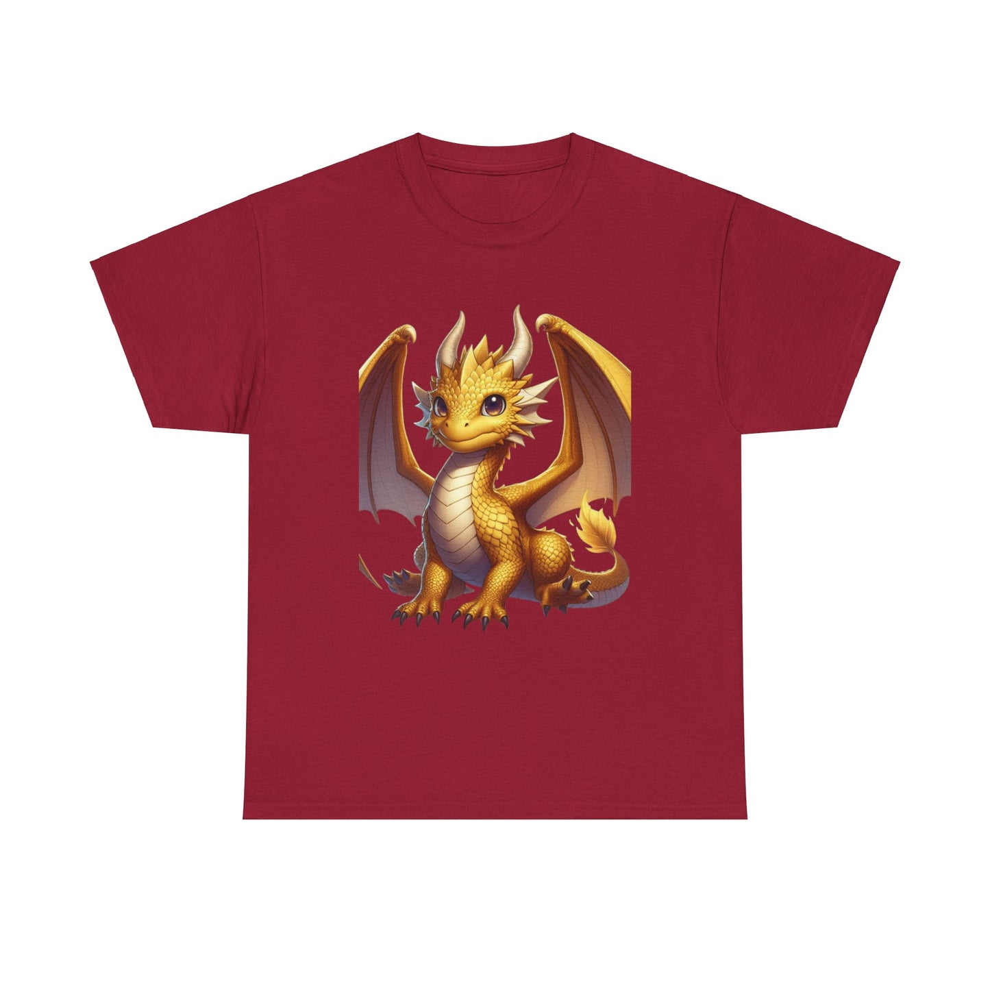 Golden Baby Dragon - Ethically Harvested Cotton Tee